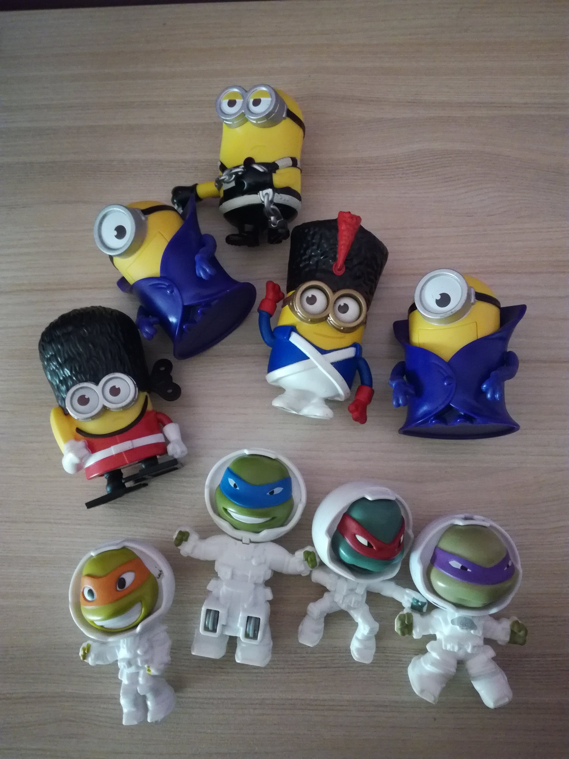 Zabawki Figurki Z Mcdonald Minionki I żółwie Ninja 7172525582 Zabawki Figurki Z Mcdonald Minionki I żółwie Ninja 7172525582