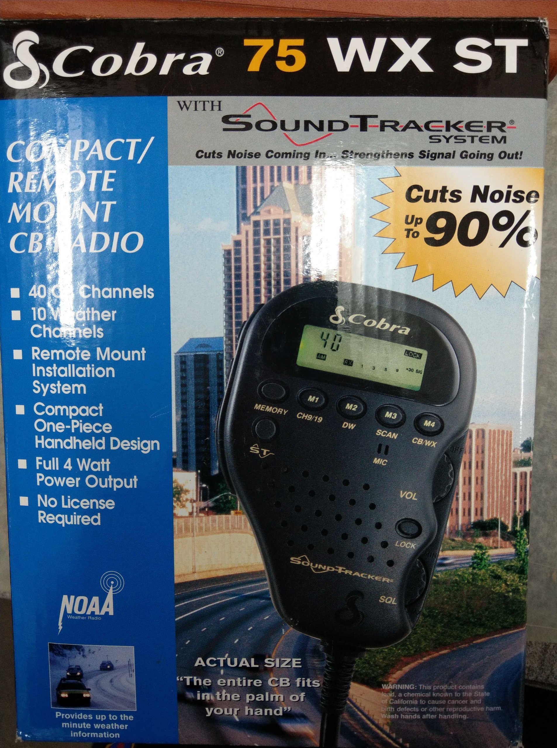 Cb radio cobra przenosne 75WX ST cbradio 7311199846 oficjalne