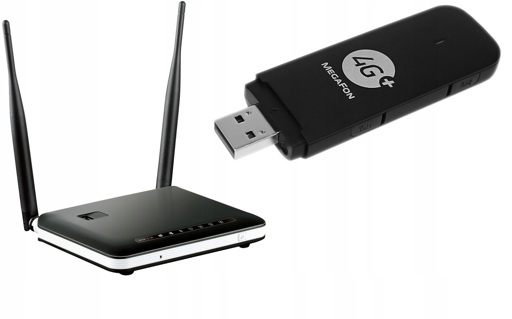 Modem LTE USB HUAWEI E3272 + Router WIFI 300Mbps 7920401913