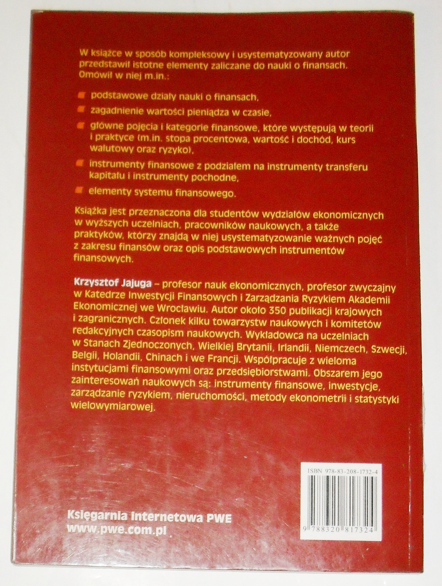 elementy nauki o finansach jajuga