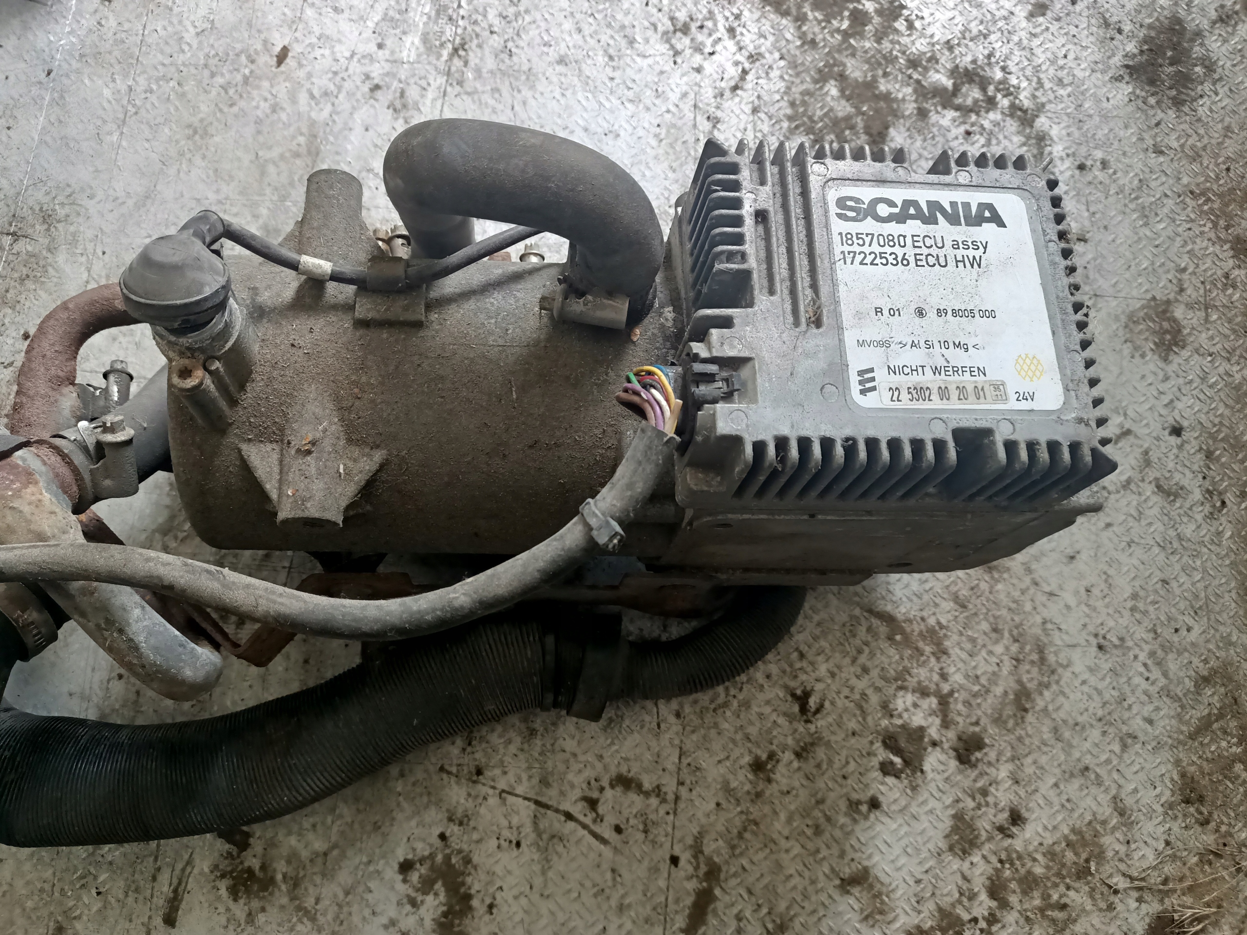 Scania 5 серии - предохранители и реле