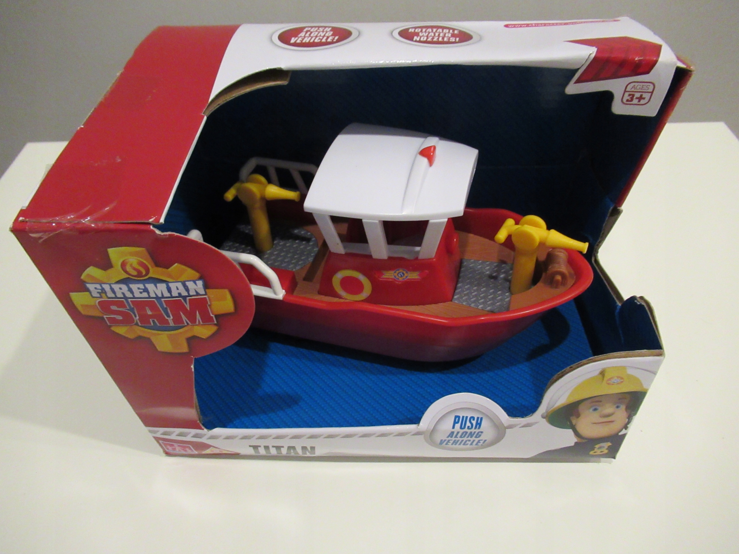 fireman sam titan boat