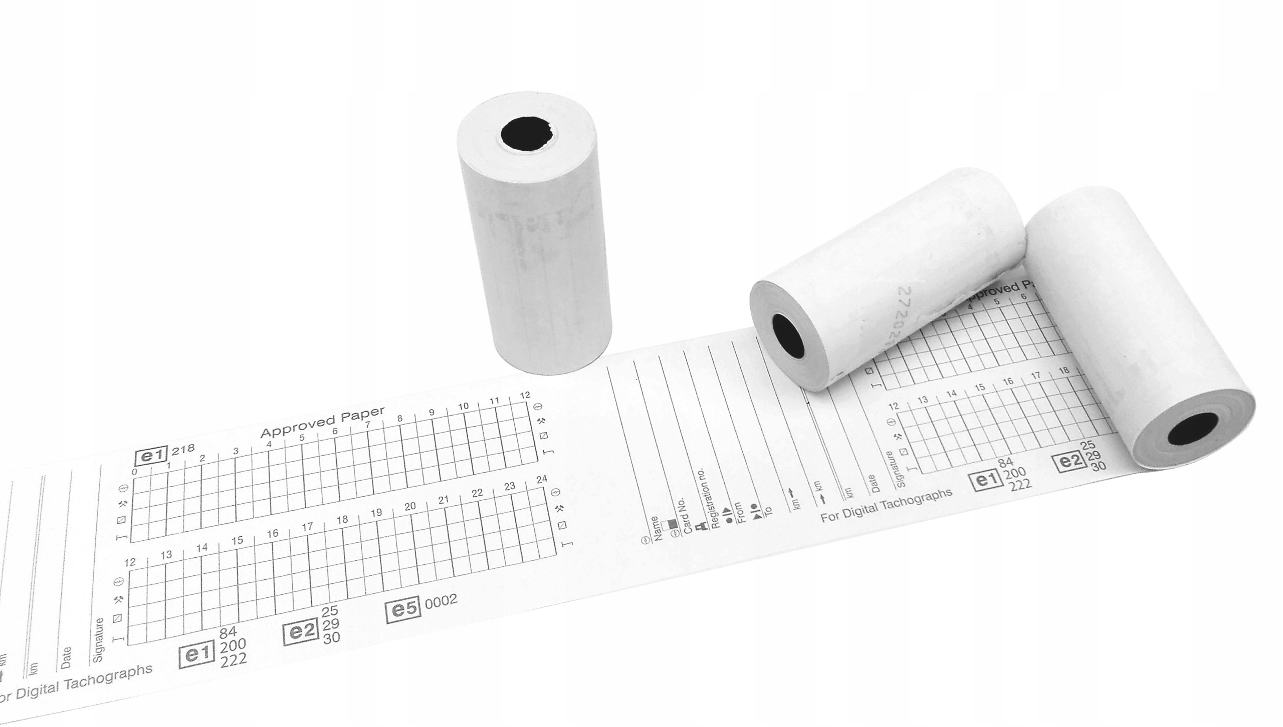 / 3 рул. бумага для тахографа 57мм (1 уп. / 3 рул. бумага для тахографа с диаграммной сеткой 3 рулона. бумага для тахографа.