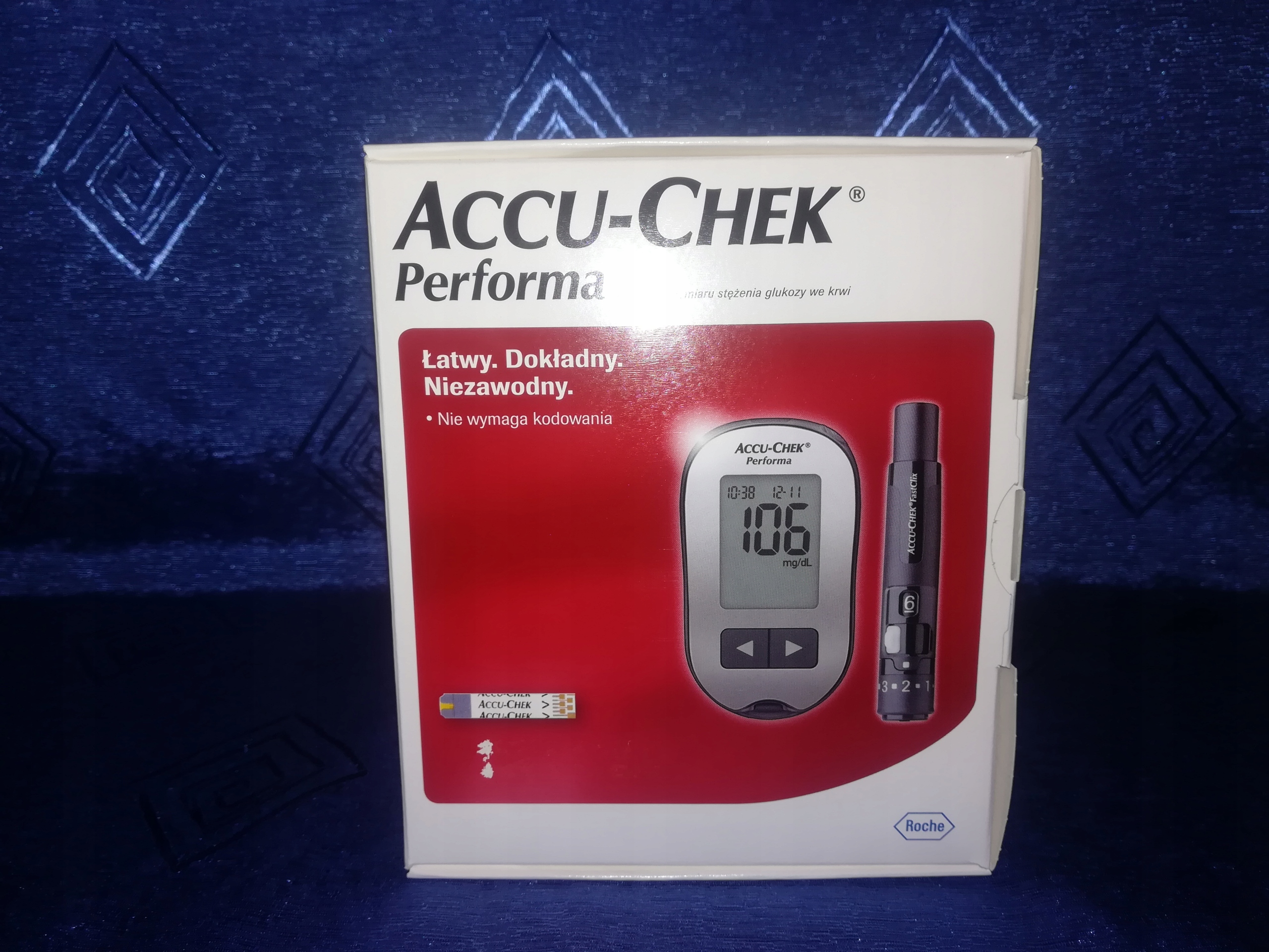 Glukometr ACCU CHEK PERFORMA - NOWY + opaska - 7937346293 - oficjalne ...