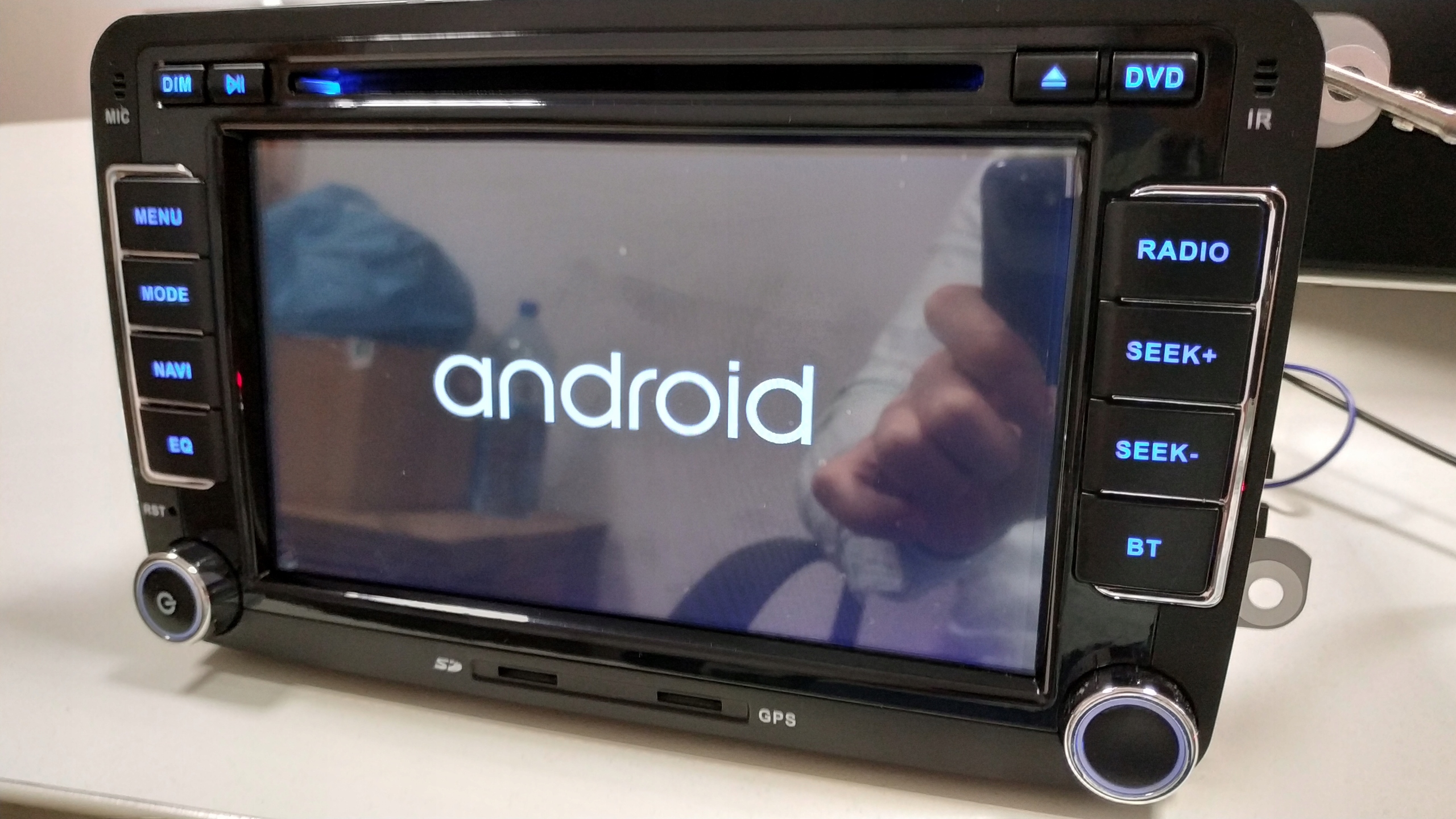 NAWIGACJA 2DIN RADIO VW PASSAT B6 B7 GOLF 5 V 6 VI 8107737537