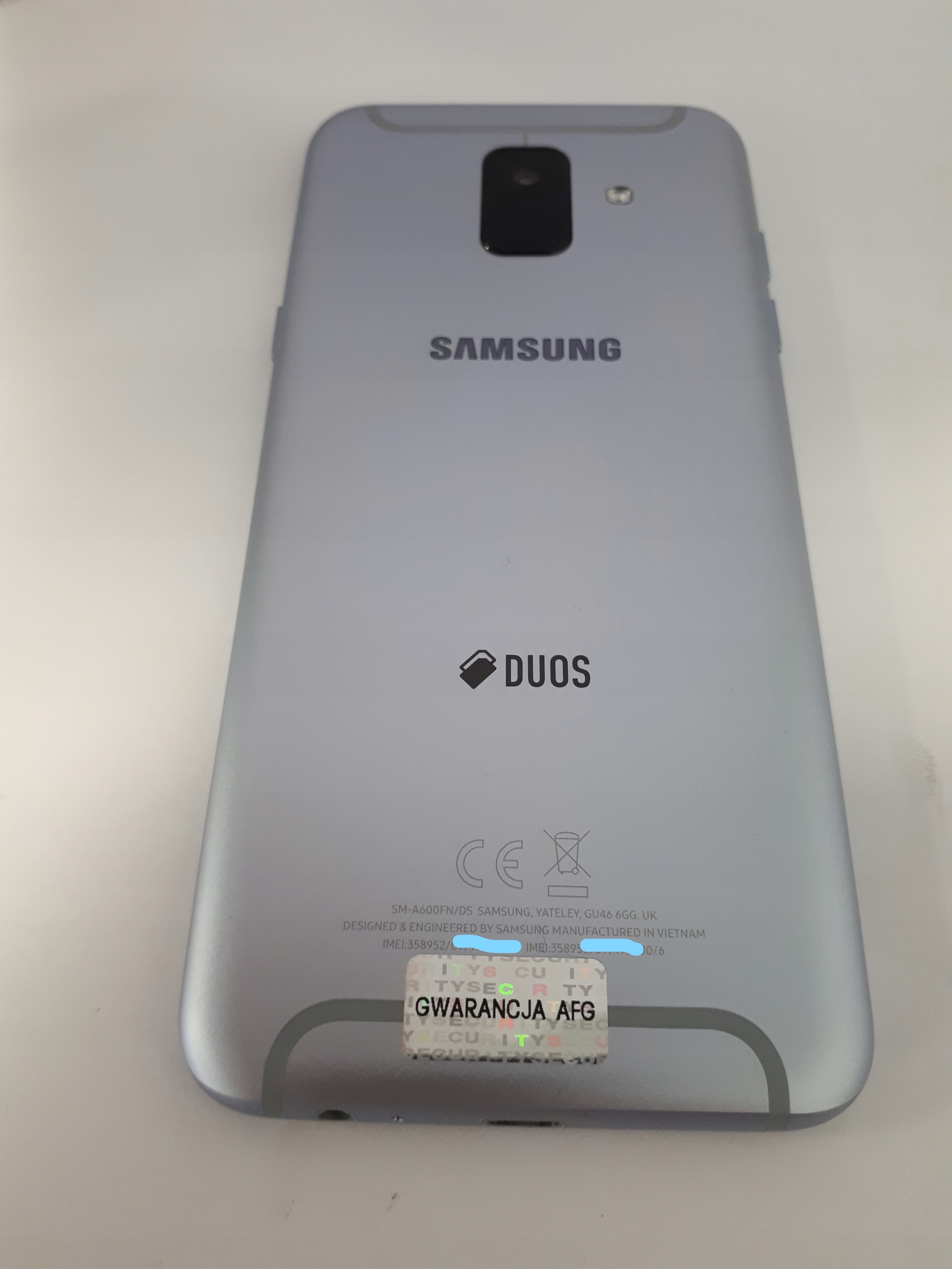 samsung galaxy a6 a600fn