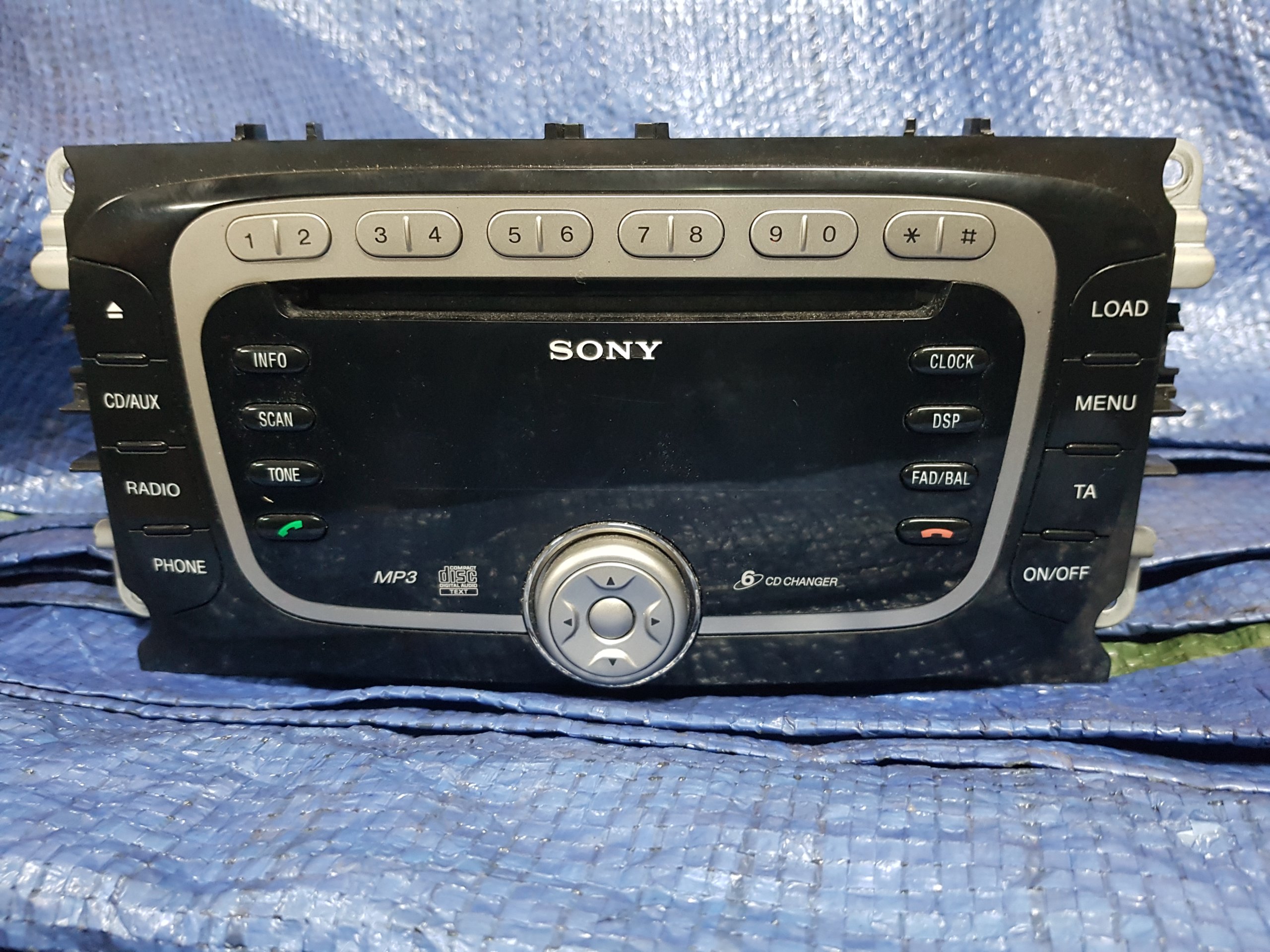 ford mondeo mk4 radio sony s CD 7758257272 oficjalne