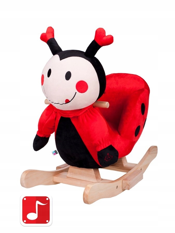 Grająca Biedronka Na Biegunach Grająca Zabawka 7455610847