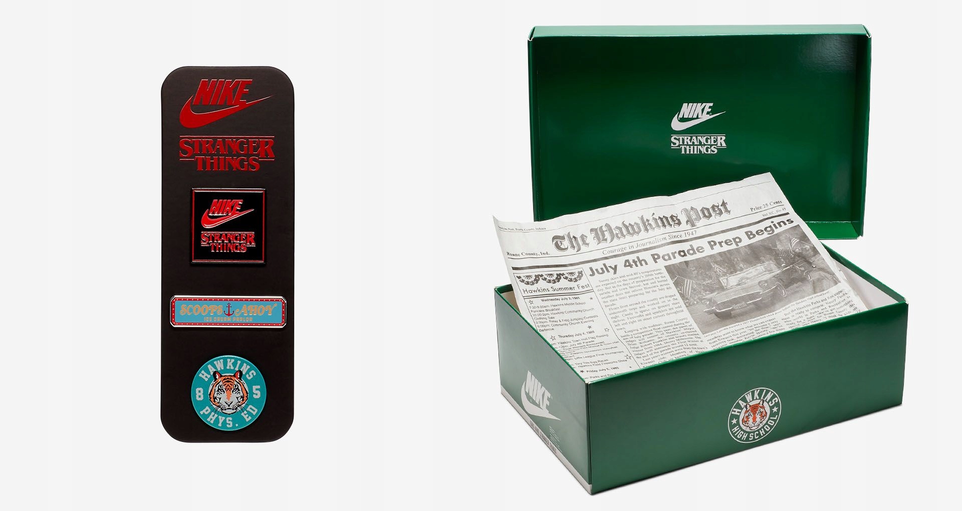 nike cortez stranger things box