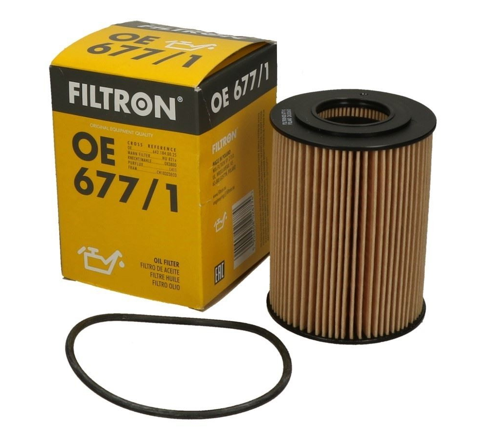 FILTR OLEJU OE677/1 Mercedes E W211 W212 W213 CDI