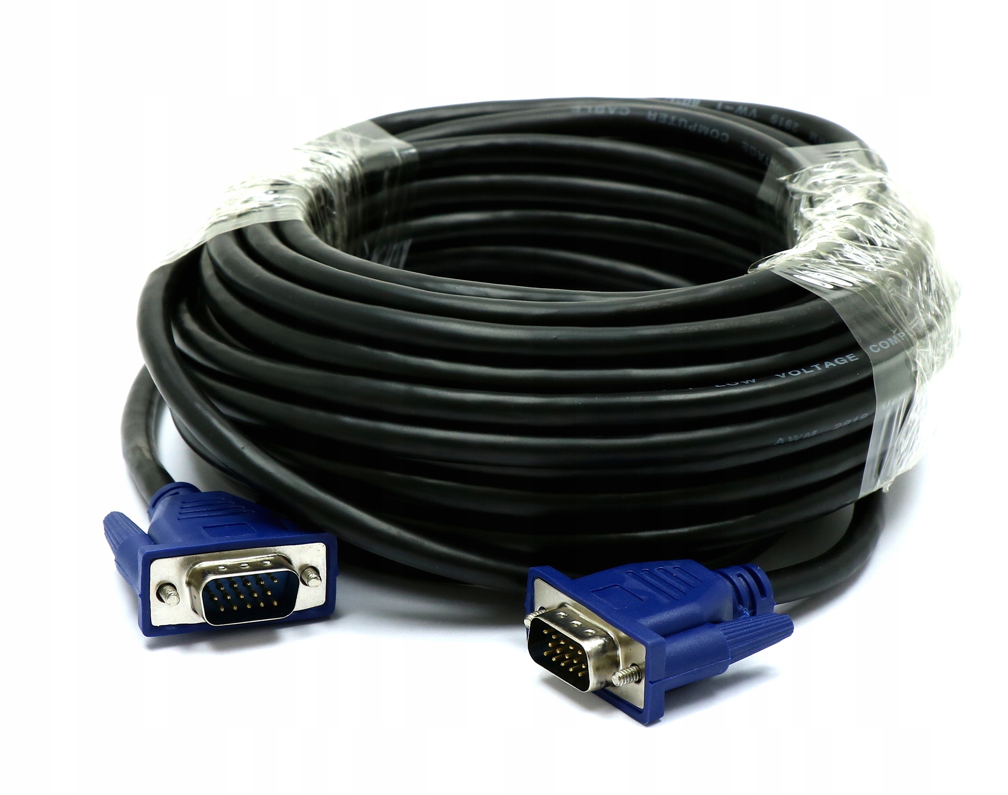 Przewód VGAVGA Kabel FULL HD DSUB 15 metrów 15m 7722479608