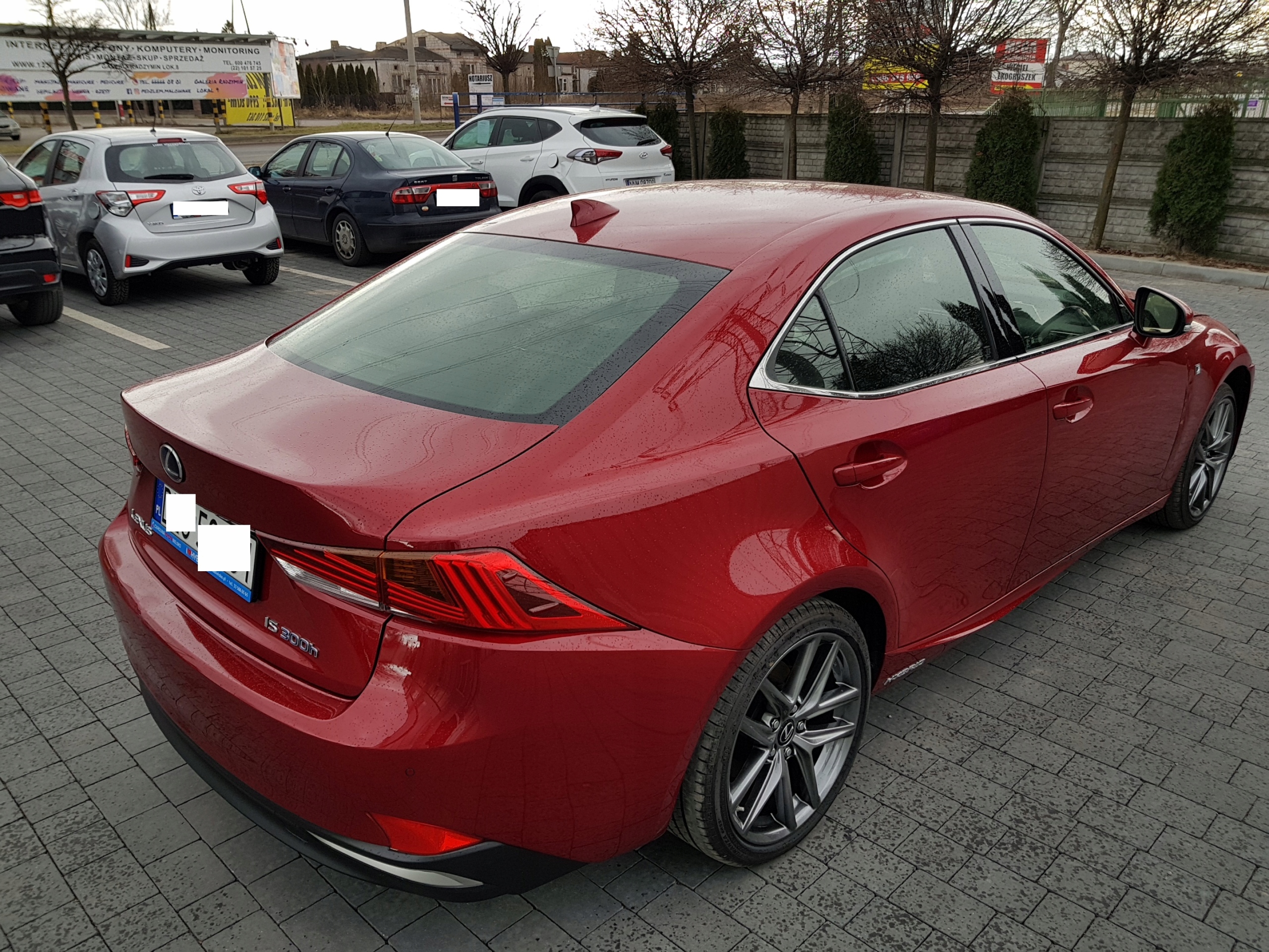 LEXUS IS300H HYBRYDA F SPORT 2017 salon PL VAT