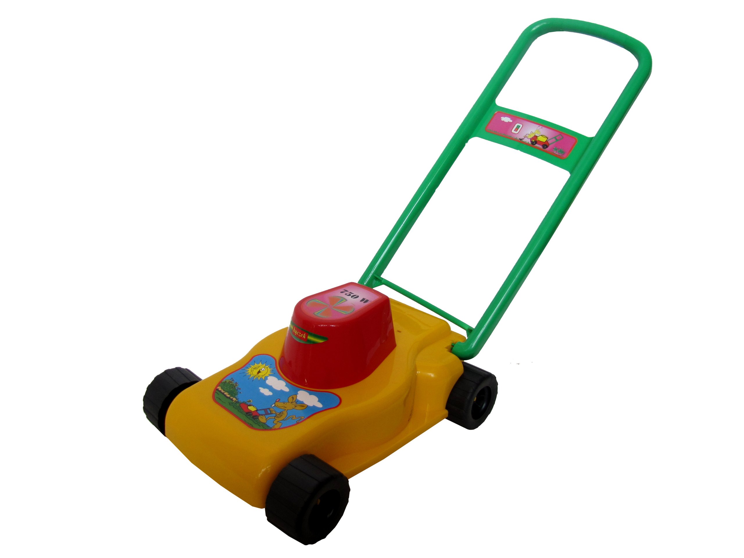 Kosiarka Ogrodowa Dla Dzieci Dźwięk Zabawka żółta 7330116204