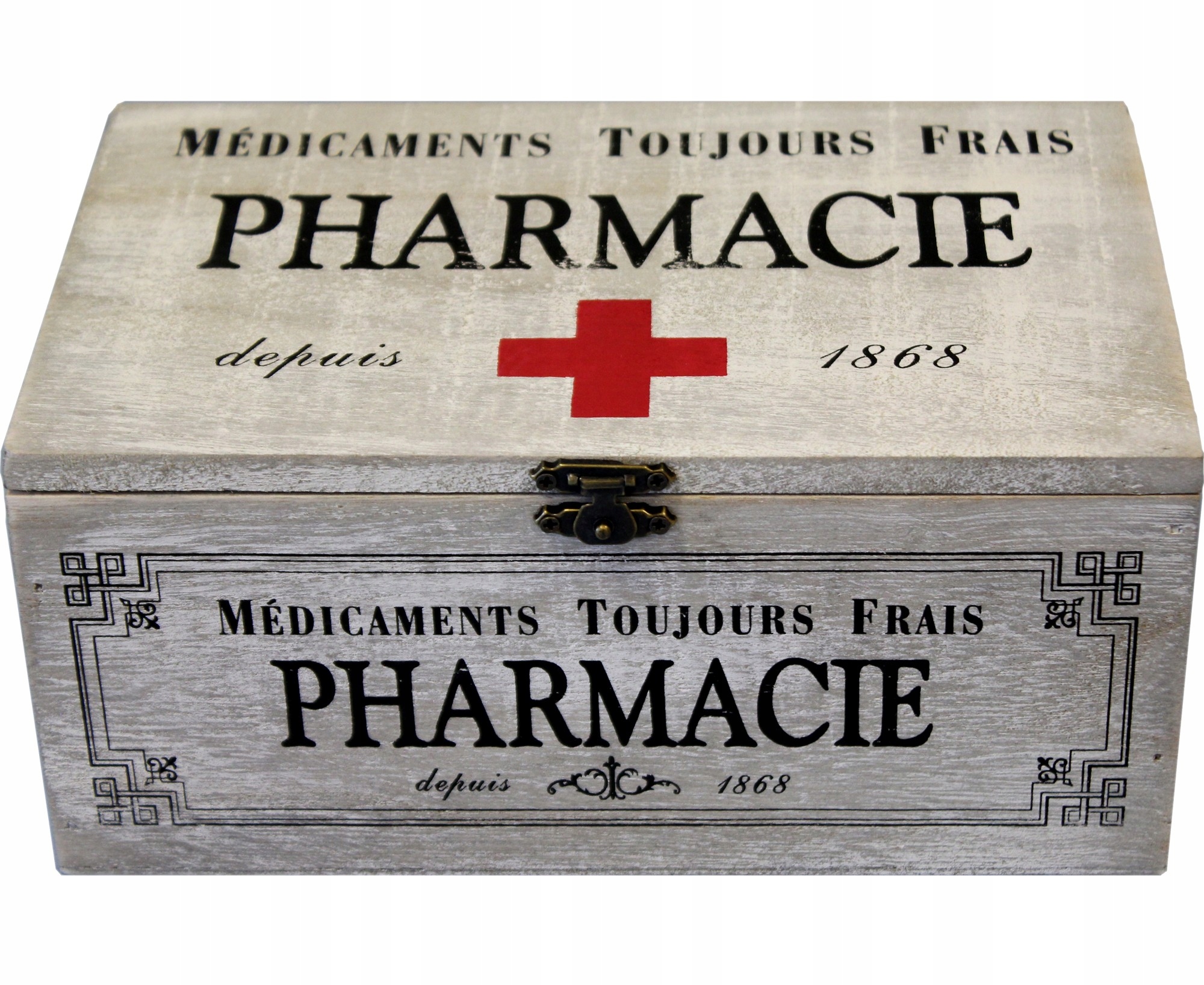 аптечка деревянная