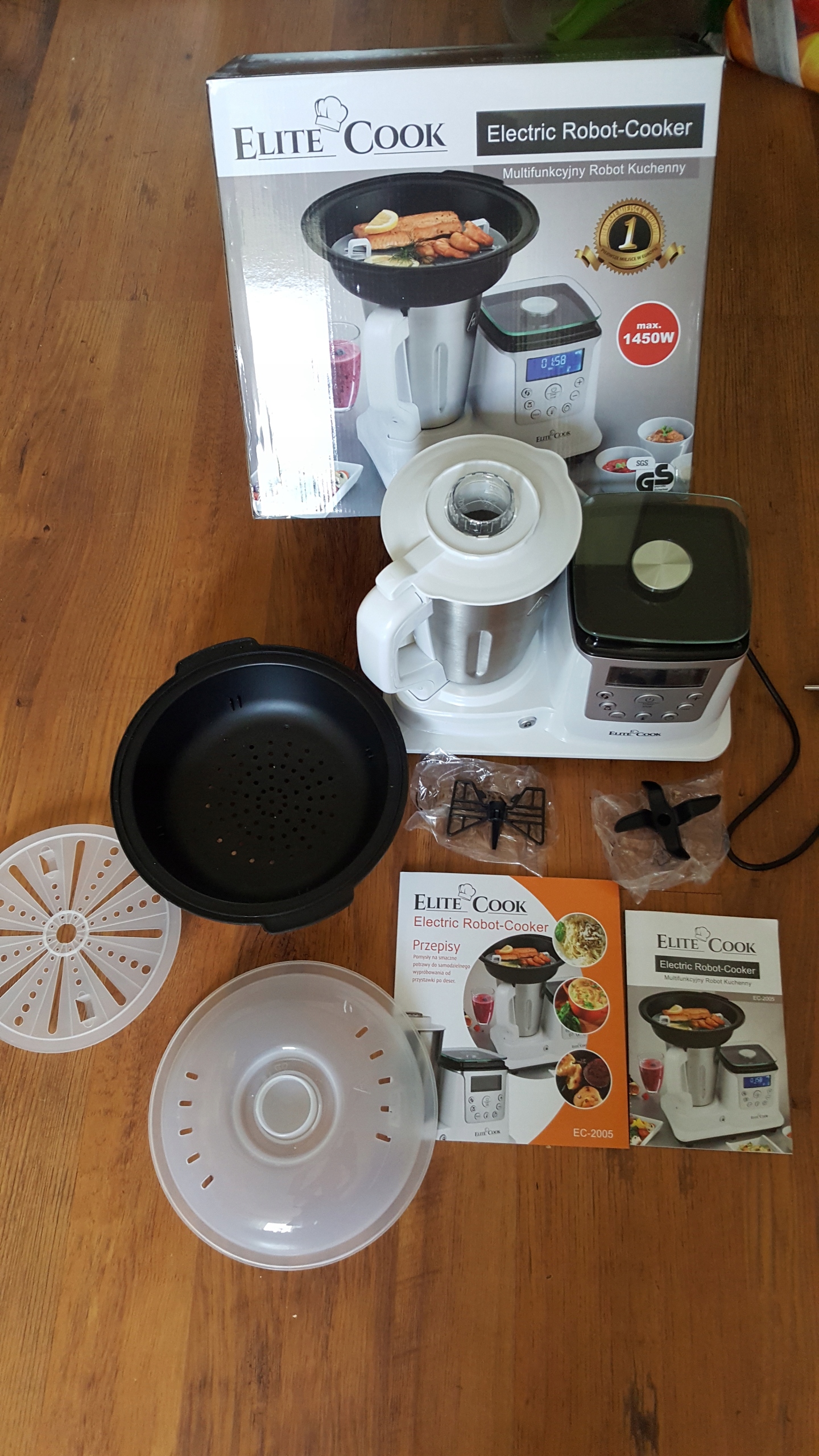 ROBOT KUCHENNY MULTICOOKER "ELITE COOK" 7625413168 oficjalne