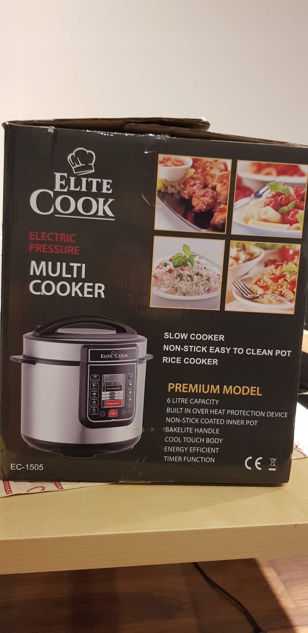 MULTI COOKER ELITE COOK EC 1505 7779458768 oficjalne archiwum allegro