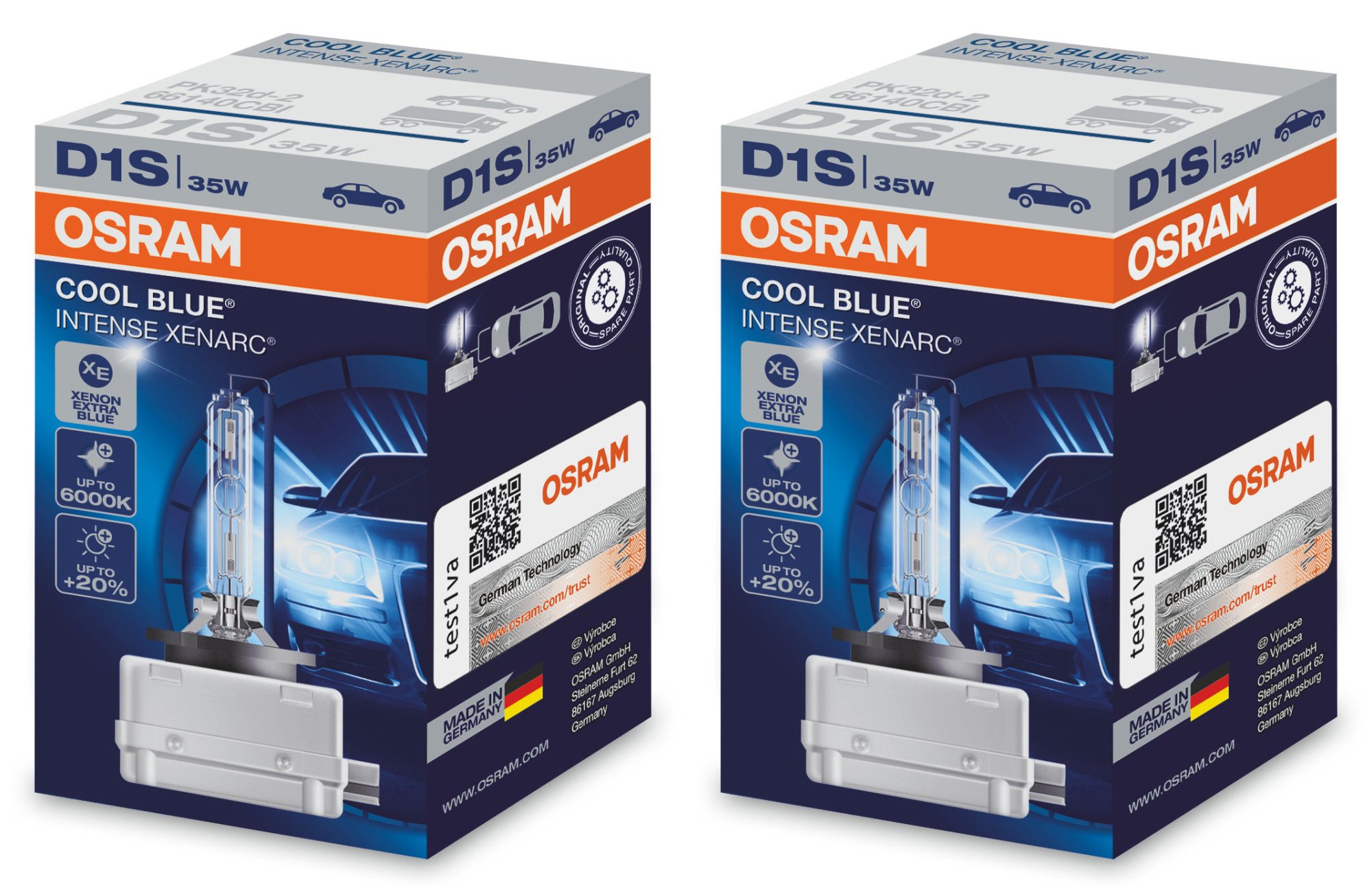 Lampadine Xeno OSRAM Cool Blue Intense D1S - +150% Luminosità, 6200K - Foto 10