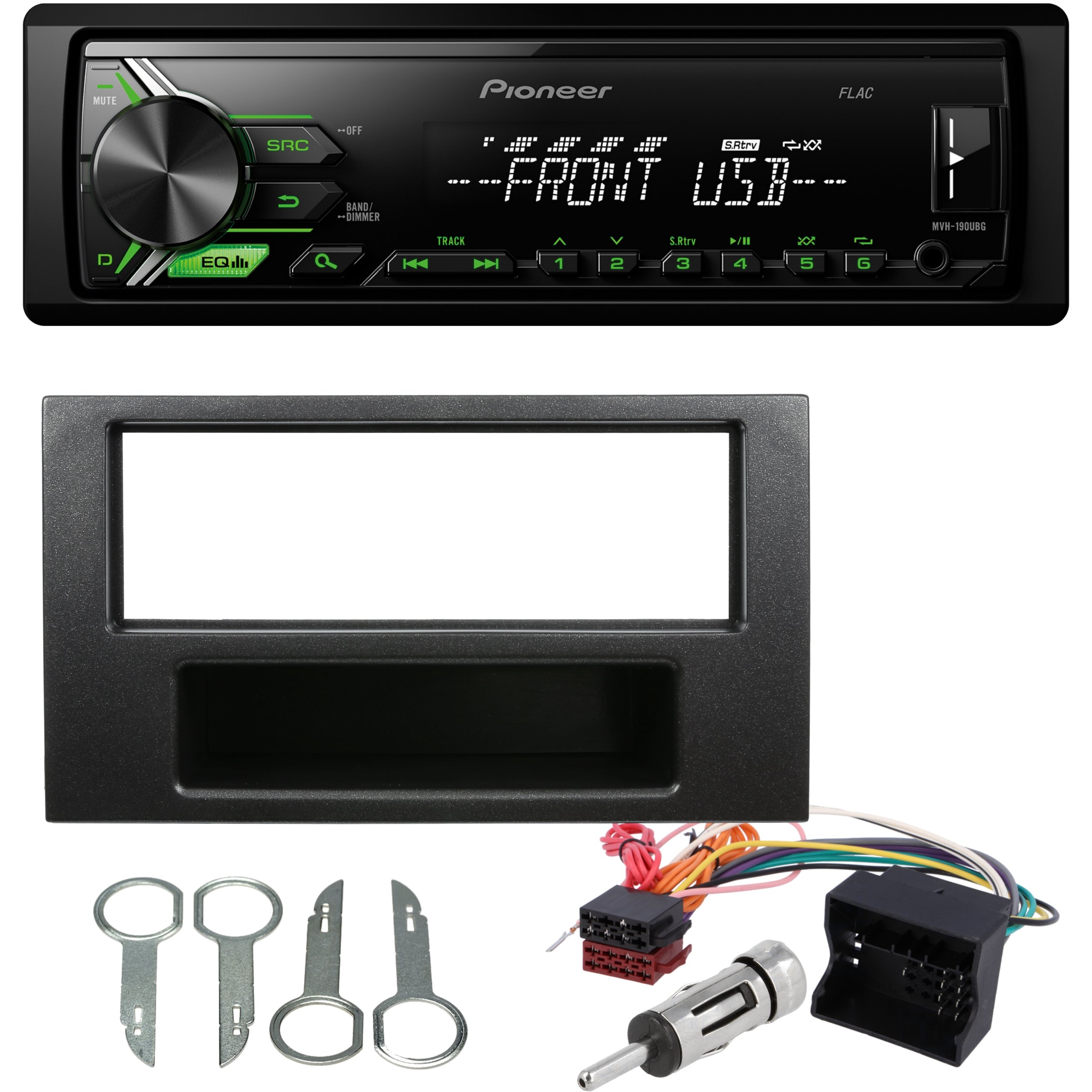 PIONEER RADIO RAMKA USB AUX FORD FOCUS CMAX DM2