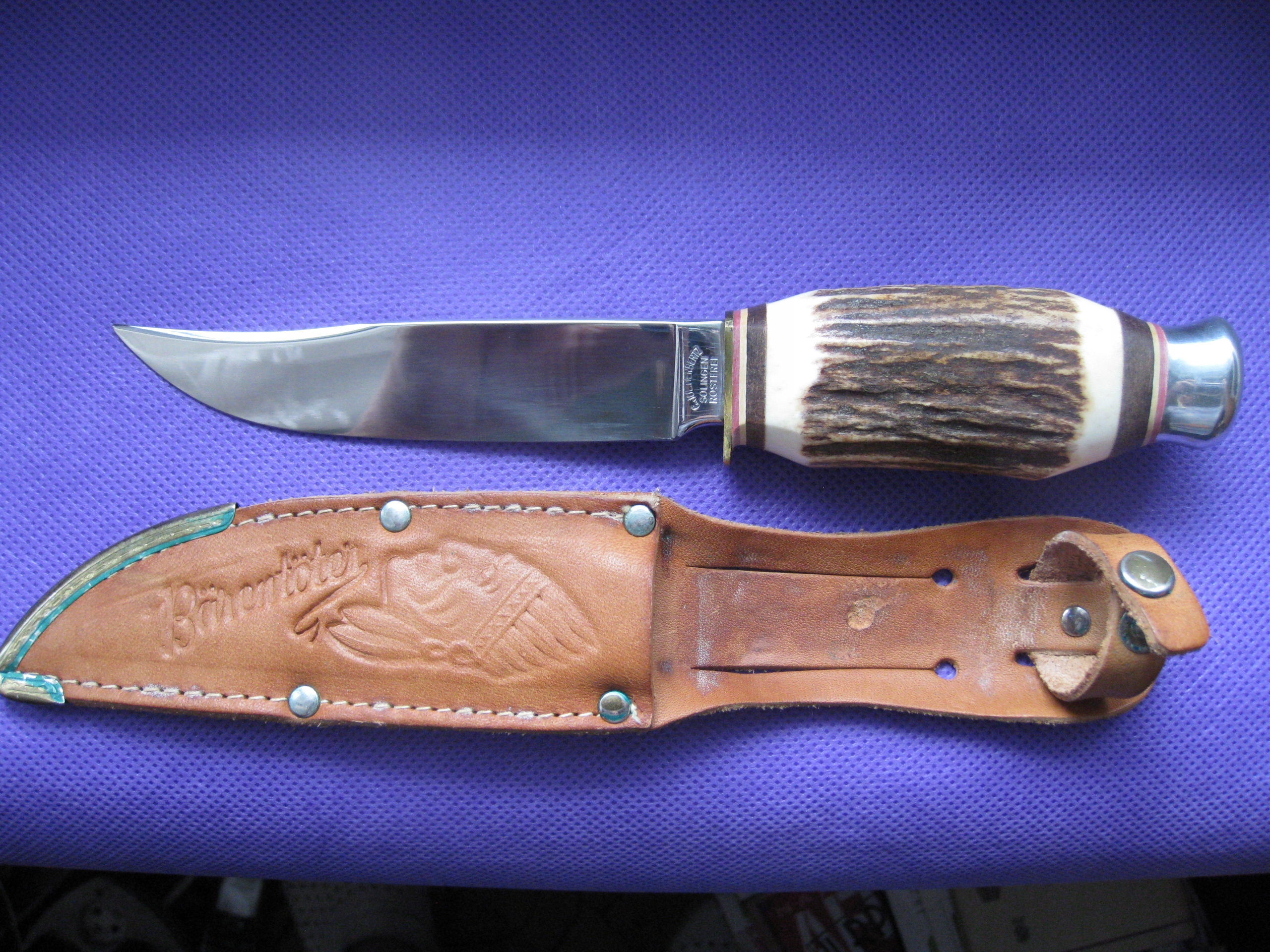 Germany - Fine German Knife JOWIKA SOLINGEN - 1970/80s - Mint Condition -  Hunting - Knife - Catawiki