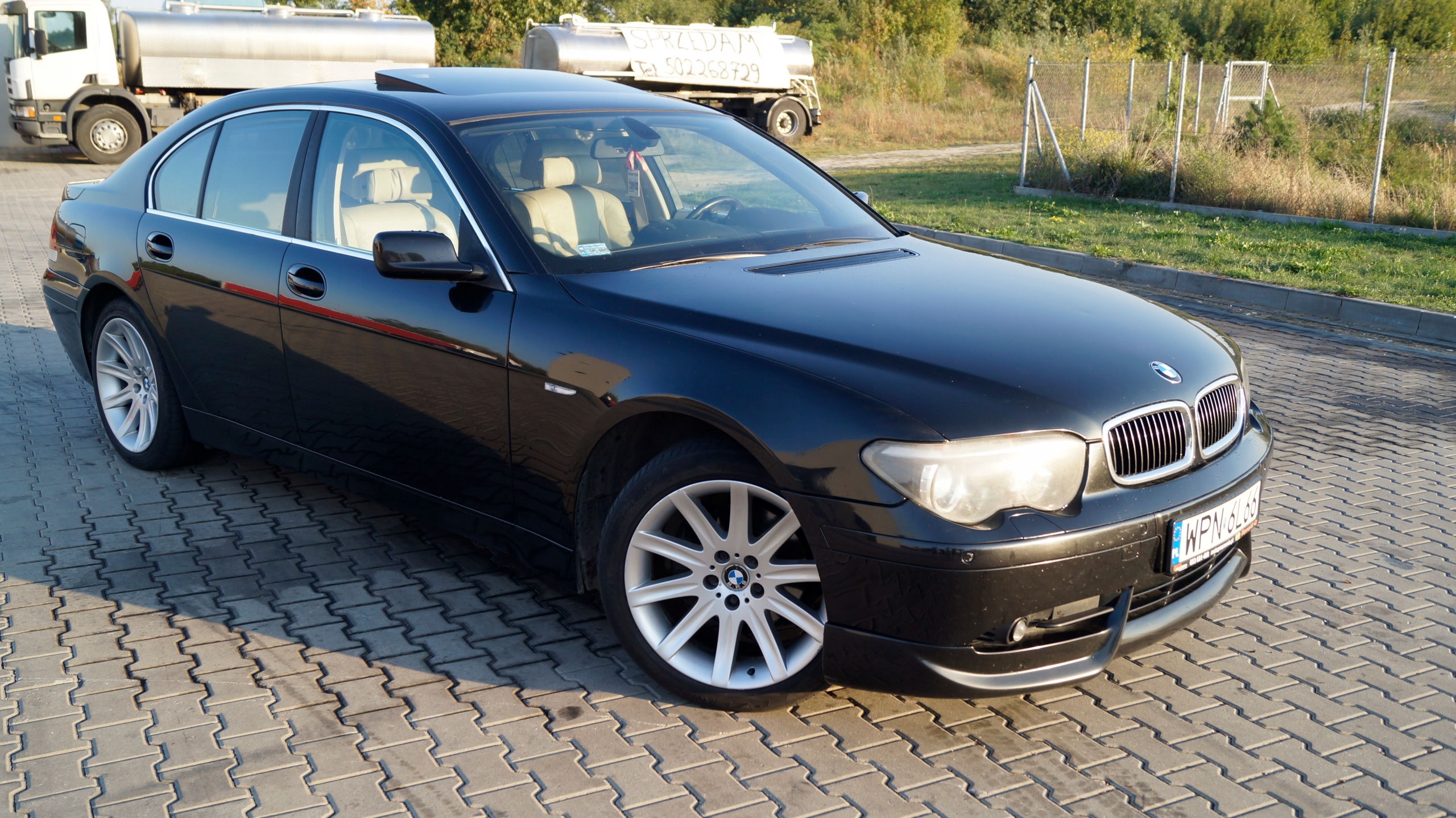 BMW E65 730D CZARNA PERŁA 7816688635 oficjalne