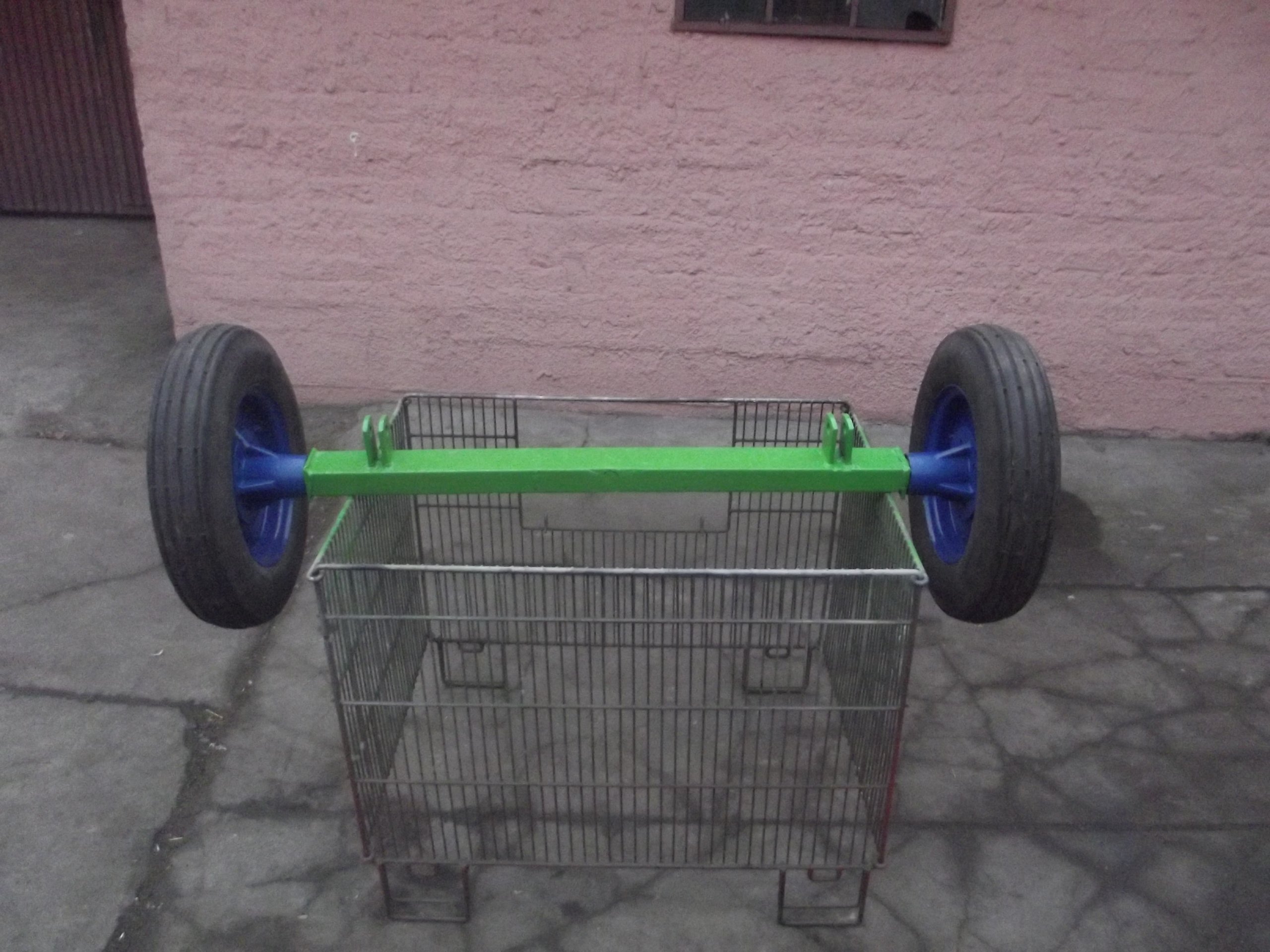 OŚ Z KOŁAMI DO WÓZKA OŚ DO PRZYCZEPKI DO TRAKTORK - 7097693756