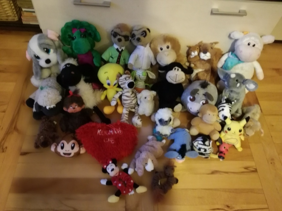 Zabawki Maskotki Pluszaki 31 Szt