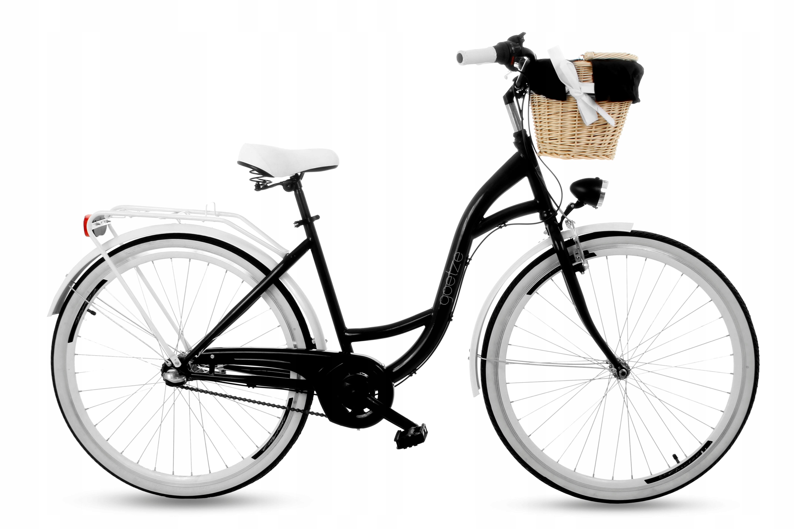 Damski rower miejski GOETZE 28 3biegi kosz gratis! 7380251929
