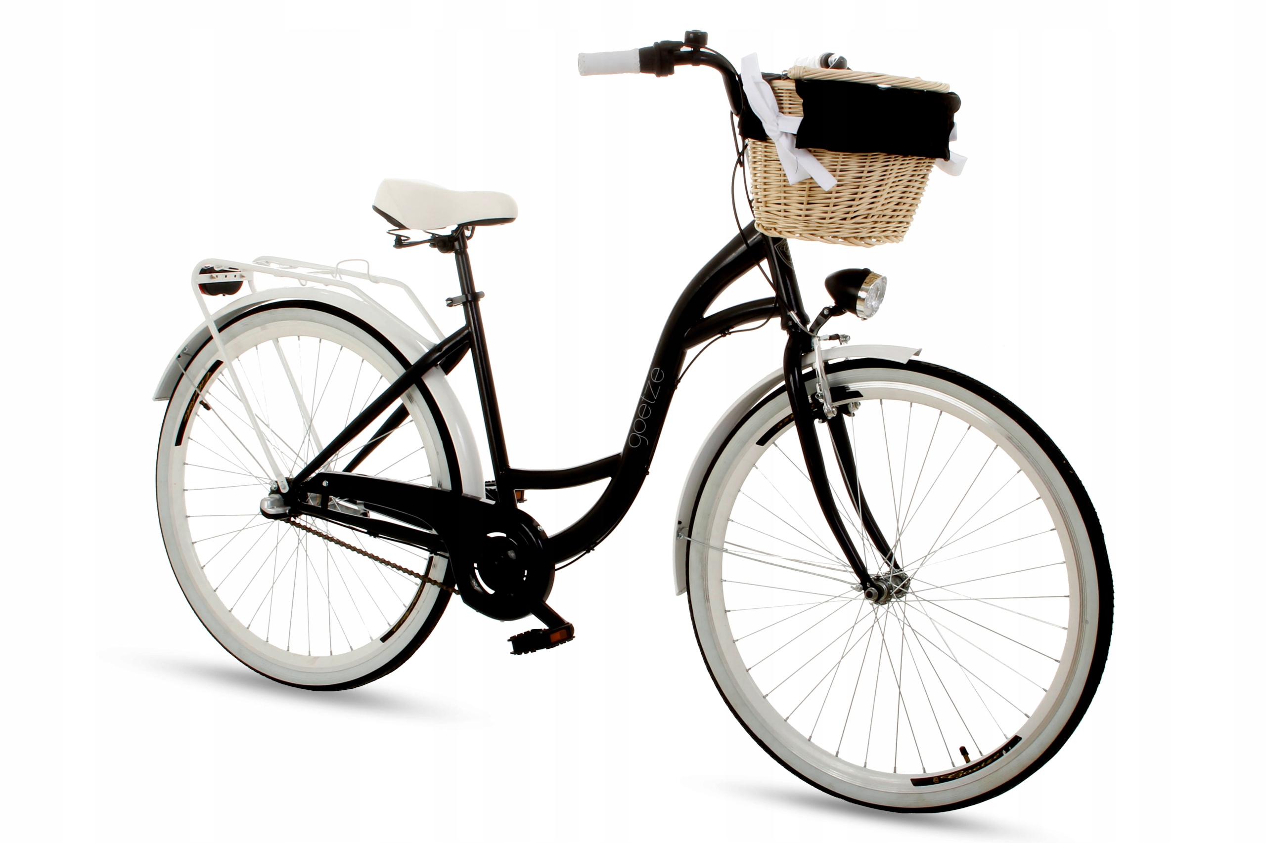 Damski rower miejski GOETZE 28 3biegi kosz gratis! 7380251929
