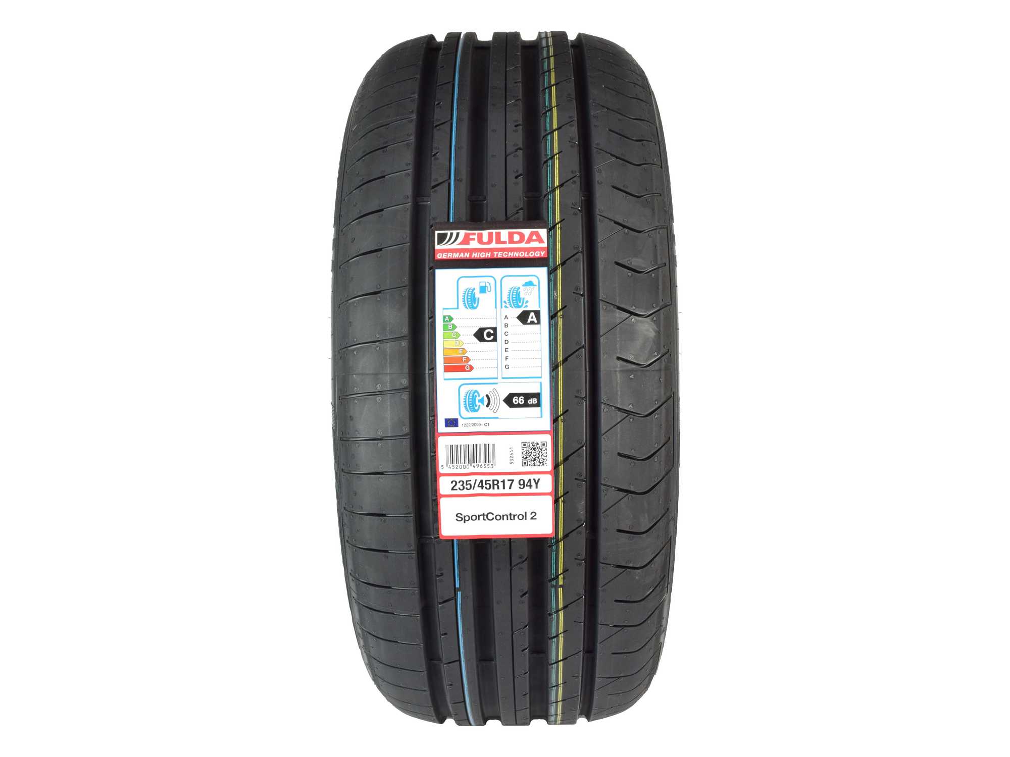 4 NOWE OPONY LETNIE 235/45R17 FULDA SportControl 2 6710044960