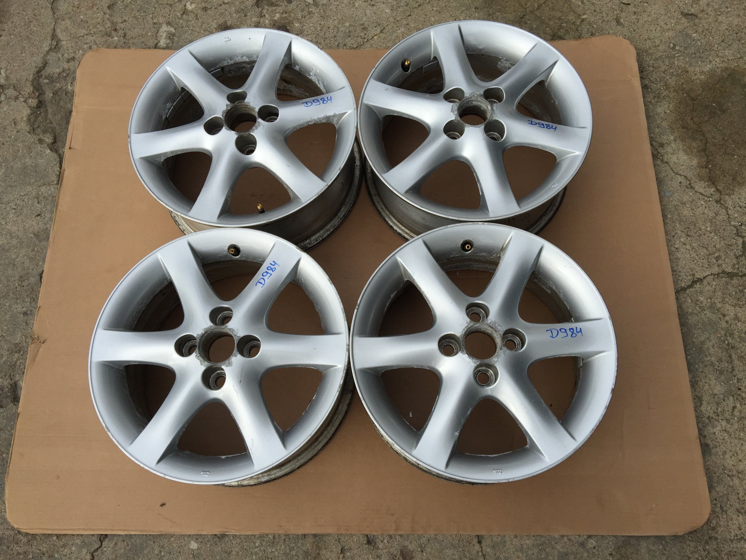 felgi aluminiowe 15 4x100 używane