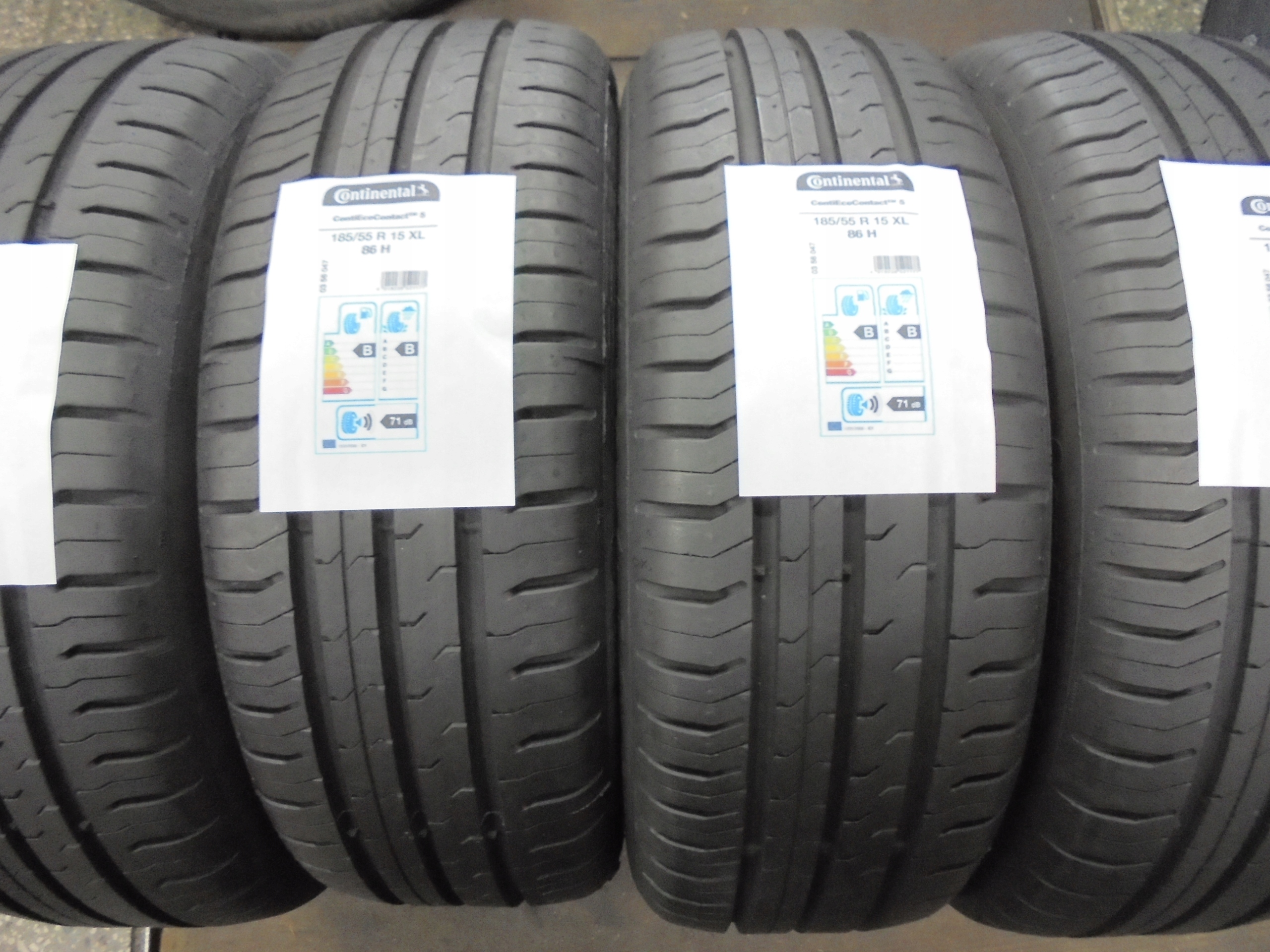 LETNIE 185/55R15 185/55/15 86H CONTINENTAL CEC 5 - 7734913709 ...