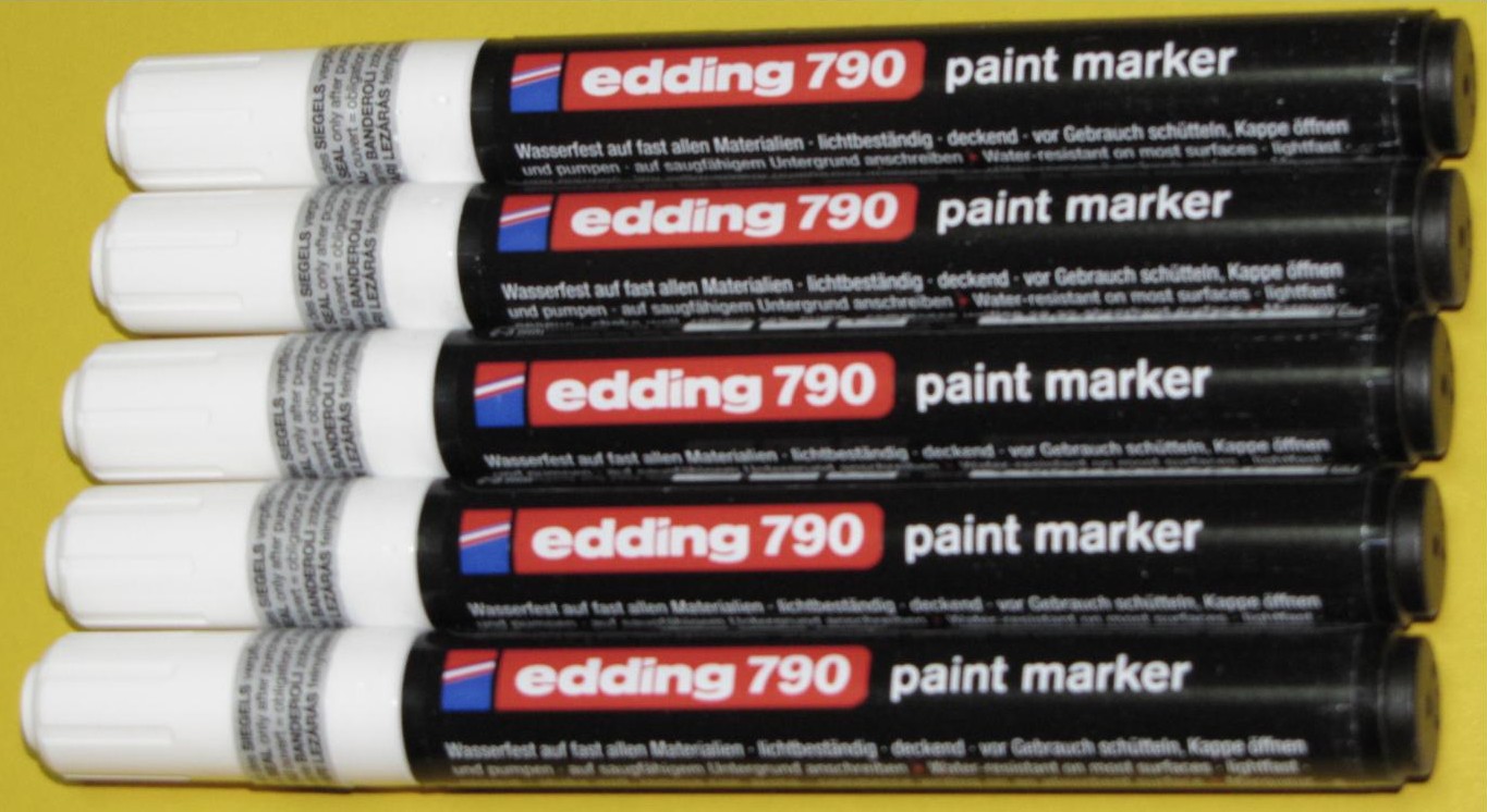 MARKER EDDING 790 olejowy 23 mm BIAŁY 7210155761 oficjalne