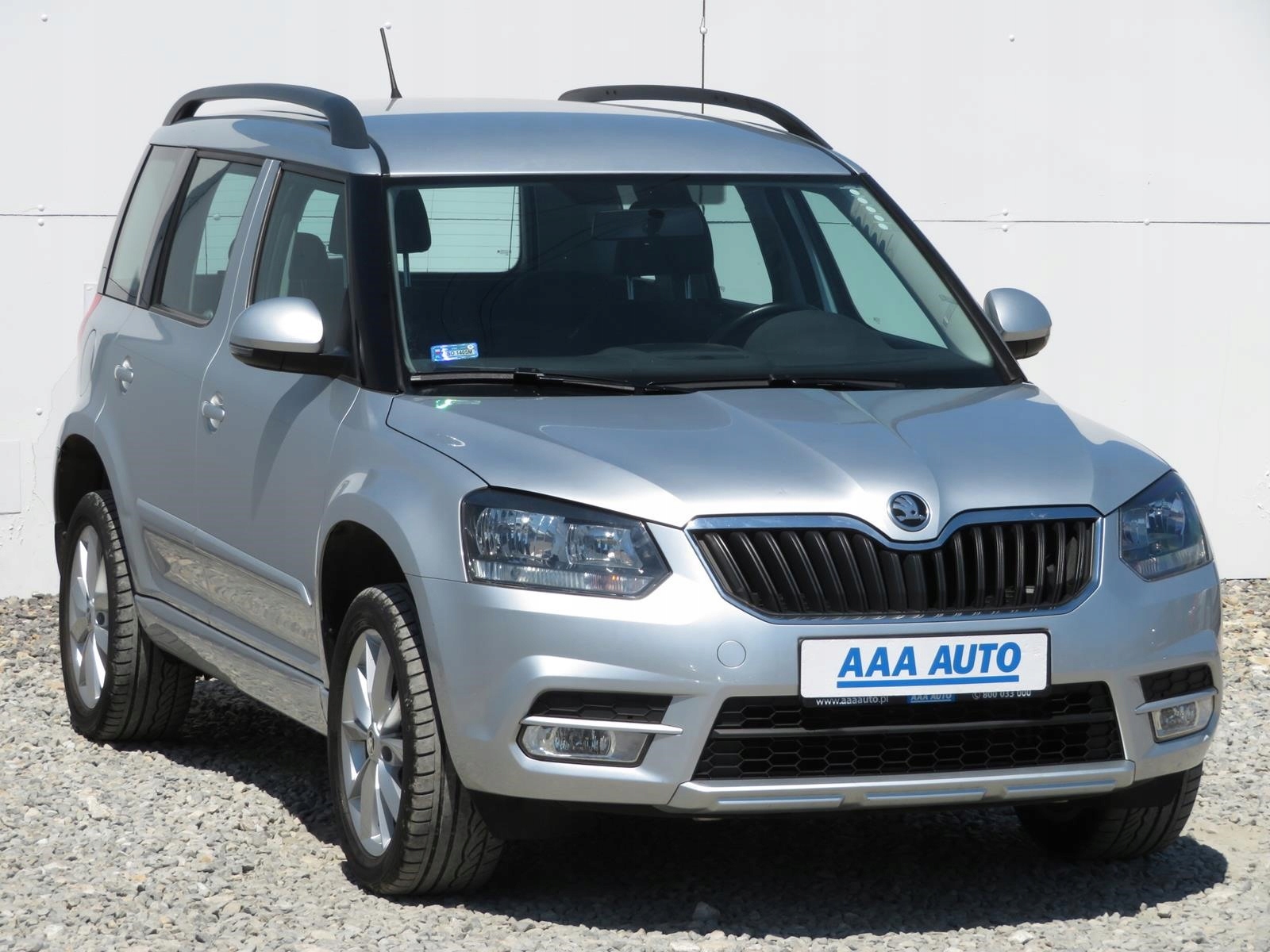 Skoda Yeti 2014 зеленый