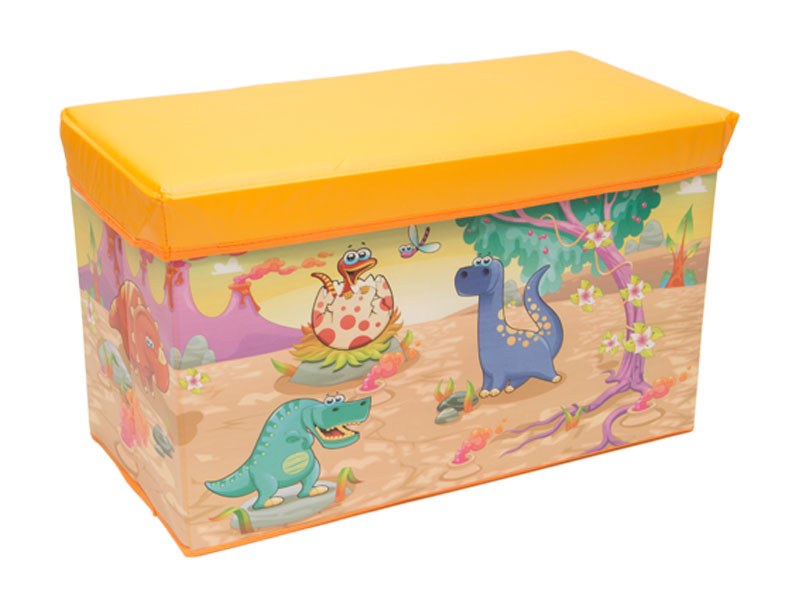Skrzynia Pojemnik Na Zabawki Pufa Siedzisko Dino 7425222736