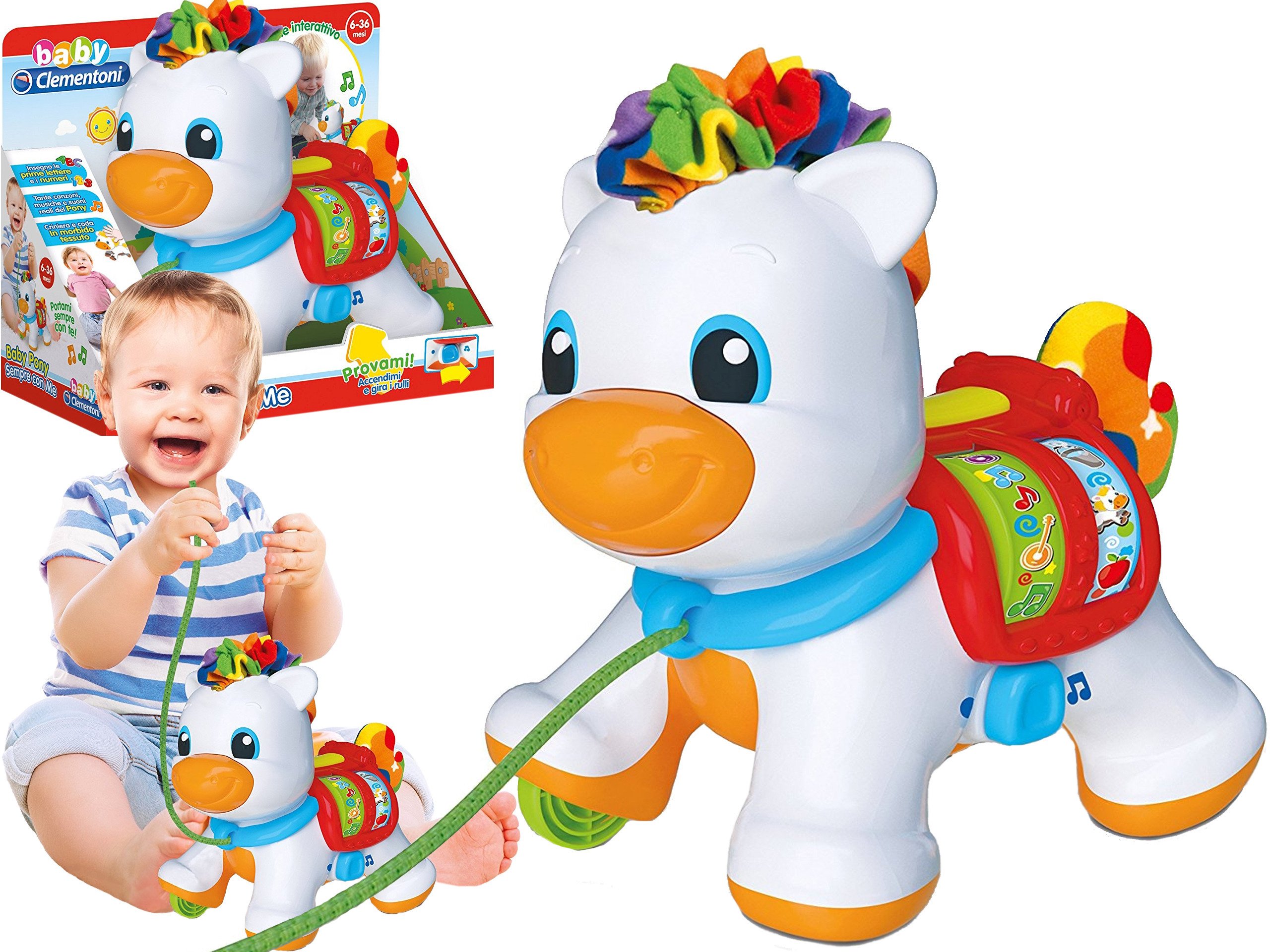 Clementoni Interaktywny Kucyk Baby Pony Konik 6m 7316753224