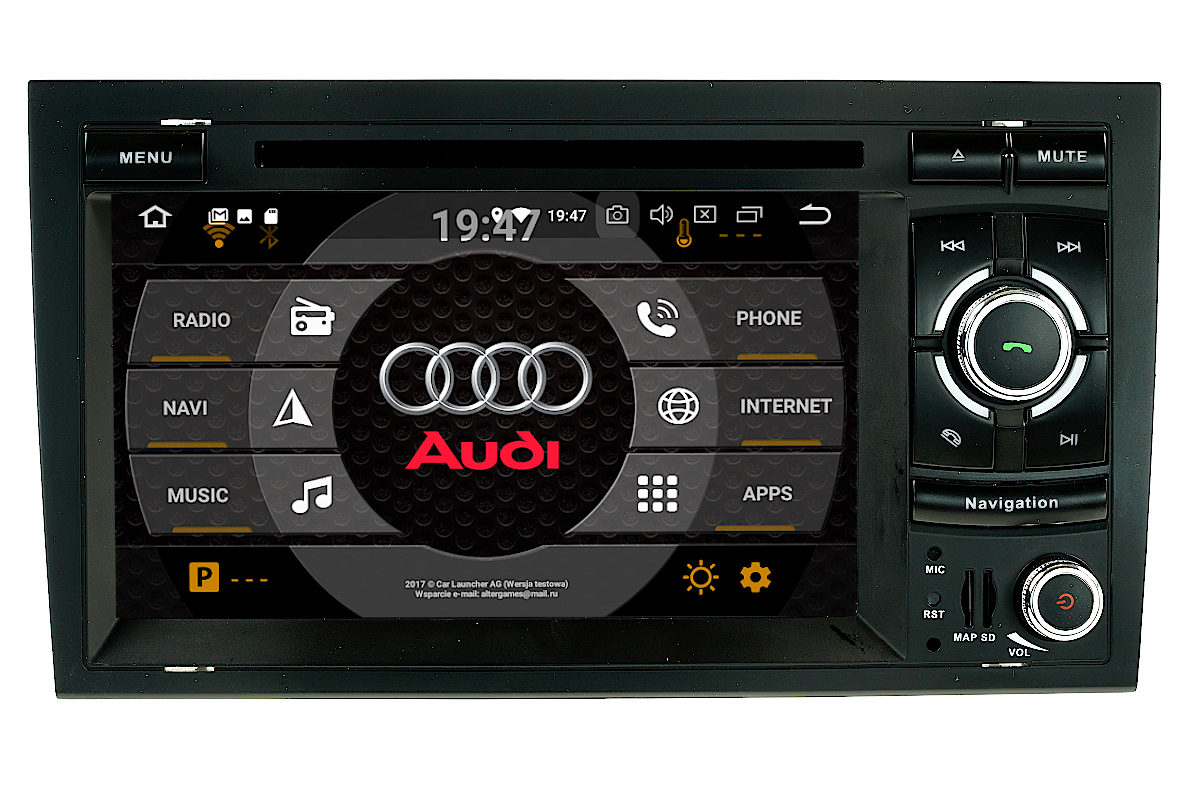 NAWIGACJA GPS RADIO AUDI A4 B6 B7 ANDROID 8 4GB 7876019806