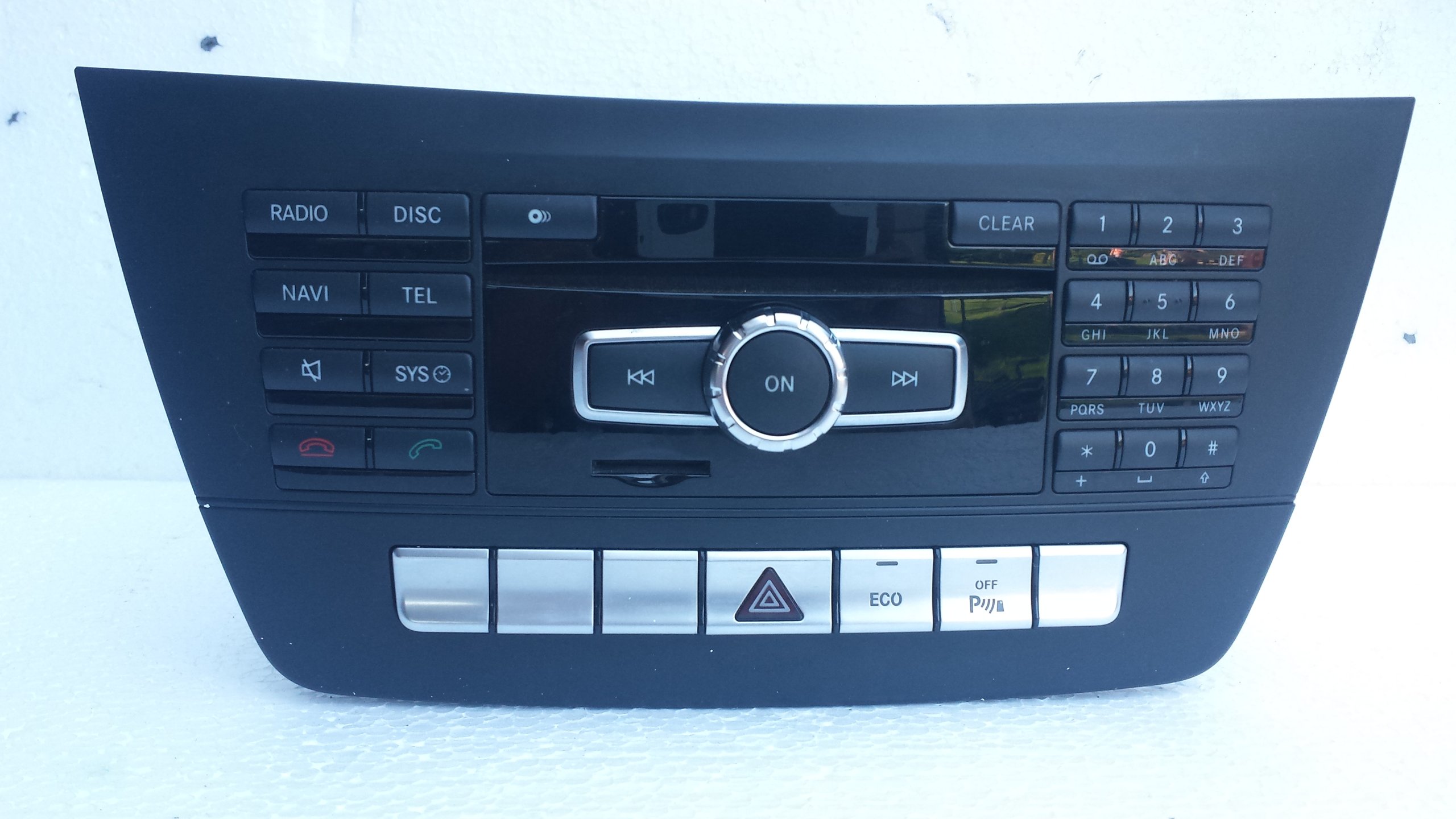 Mercedes c w204 lift radio nawigacja wyświetlacz