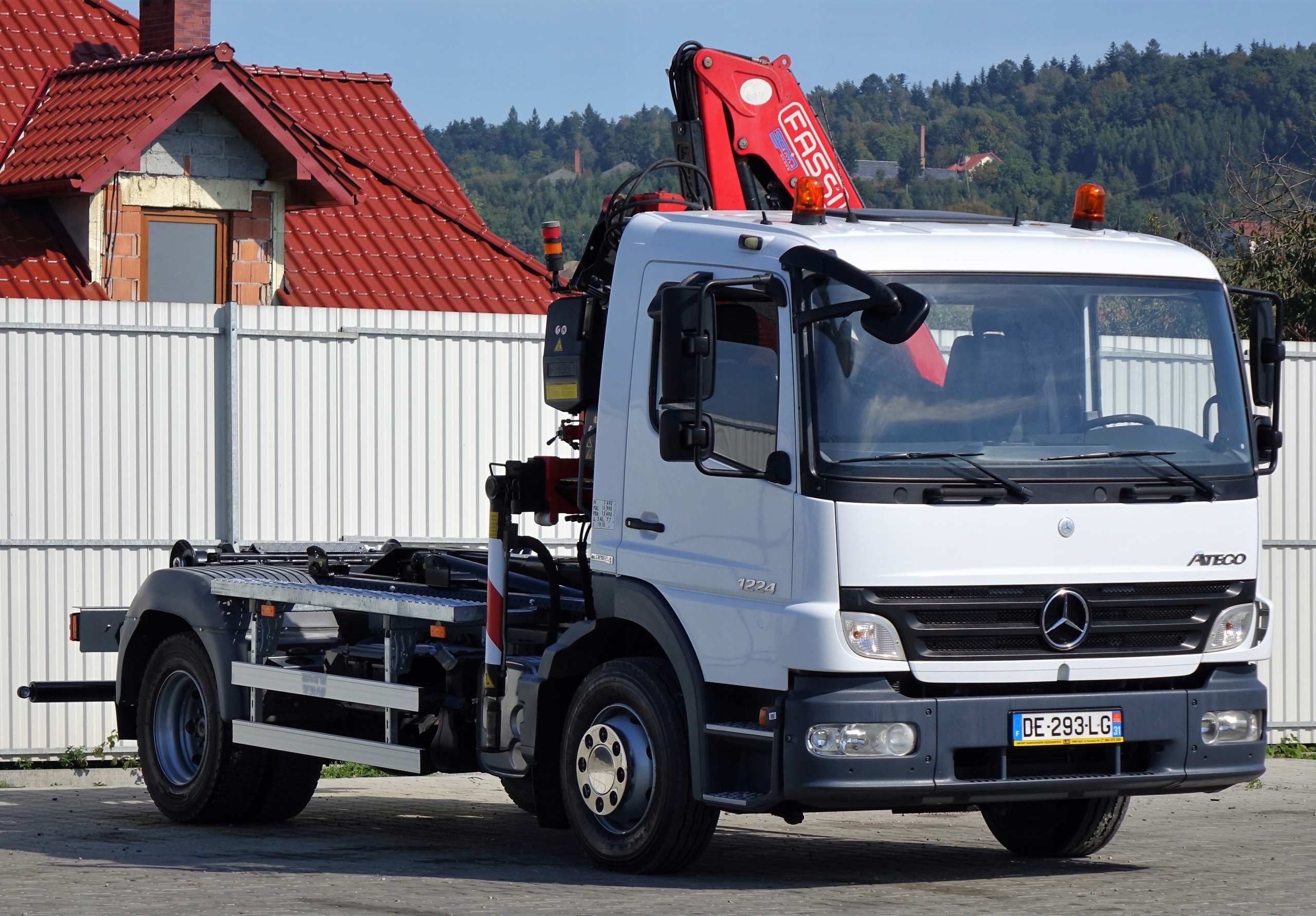 Mercedes Atego 1224 Hakowiec + HDS* Stan Bdb! 7563452300