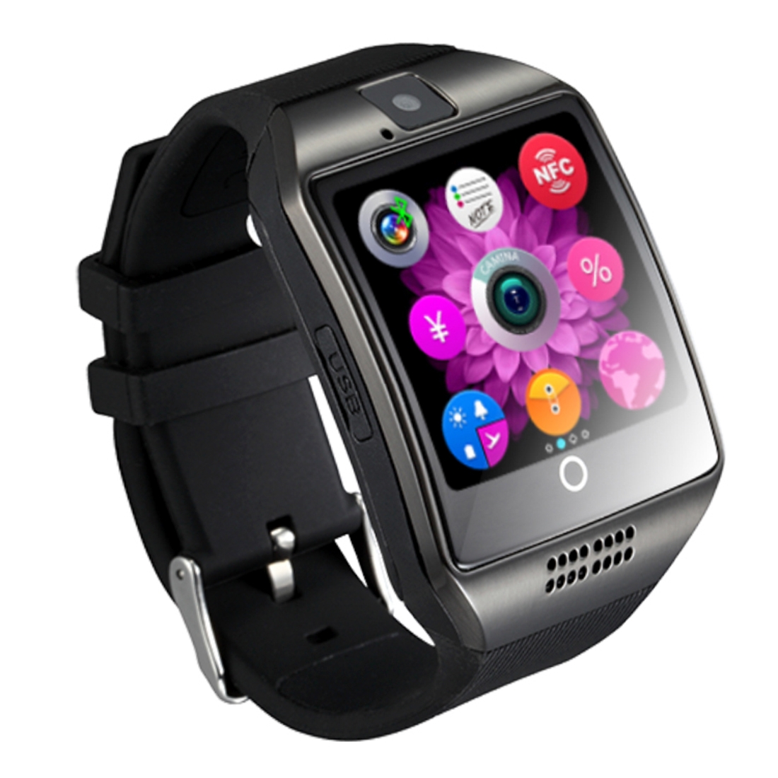 SMARTWATCH Q18 Zegarek Najnowszy Model 2017 PL SIM - 7002960950 - oficjalne archiwum allegro