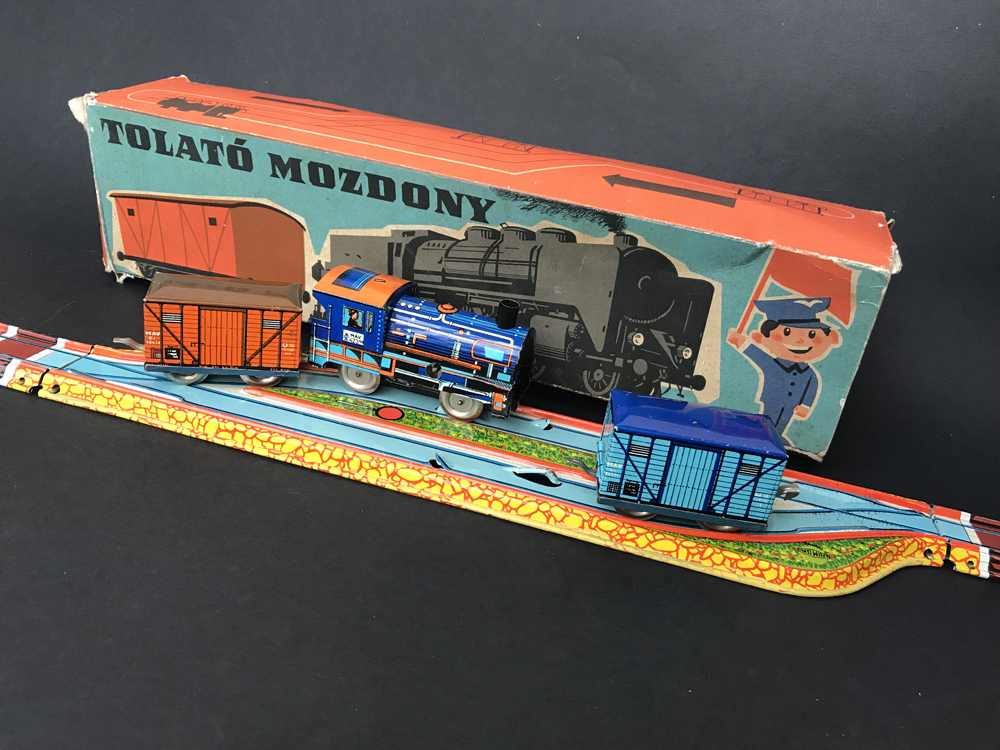 Stara Mechaniczna Zabawka Pociąg Na Kluczyk 7117203922