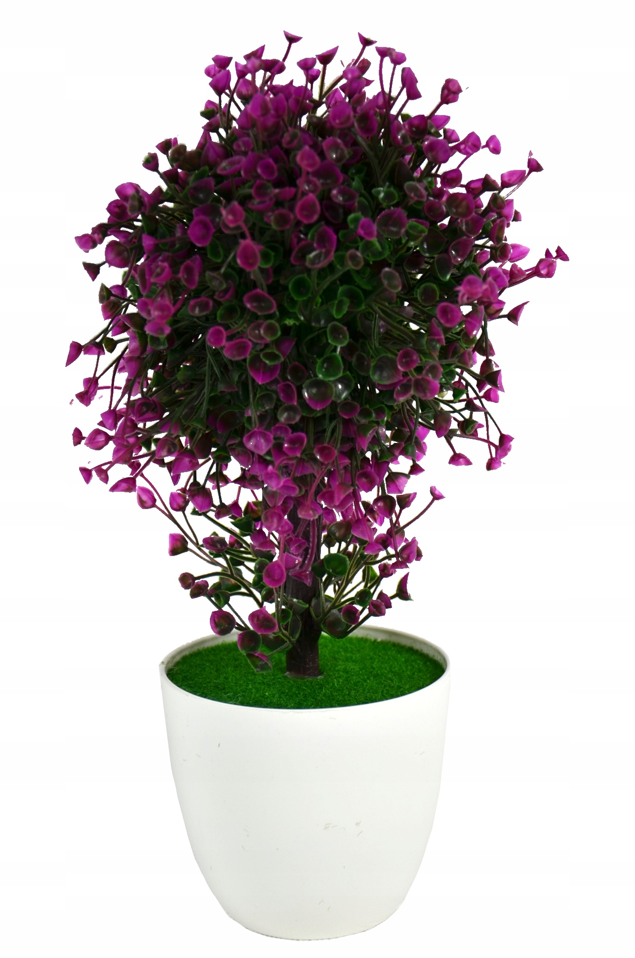 sztuczne kwiaty doniczkowe w doniczce jak żywe dom - 7761920989