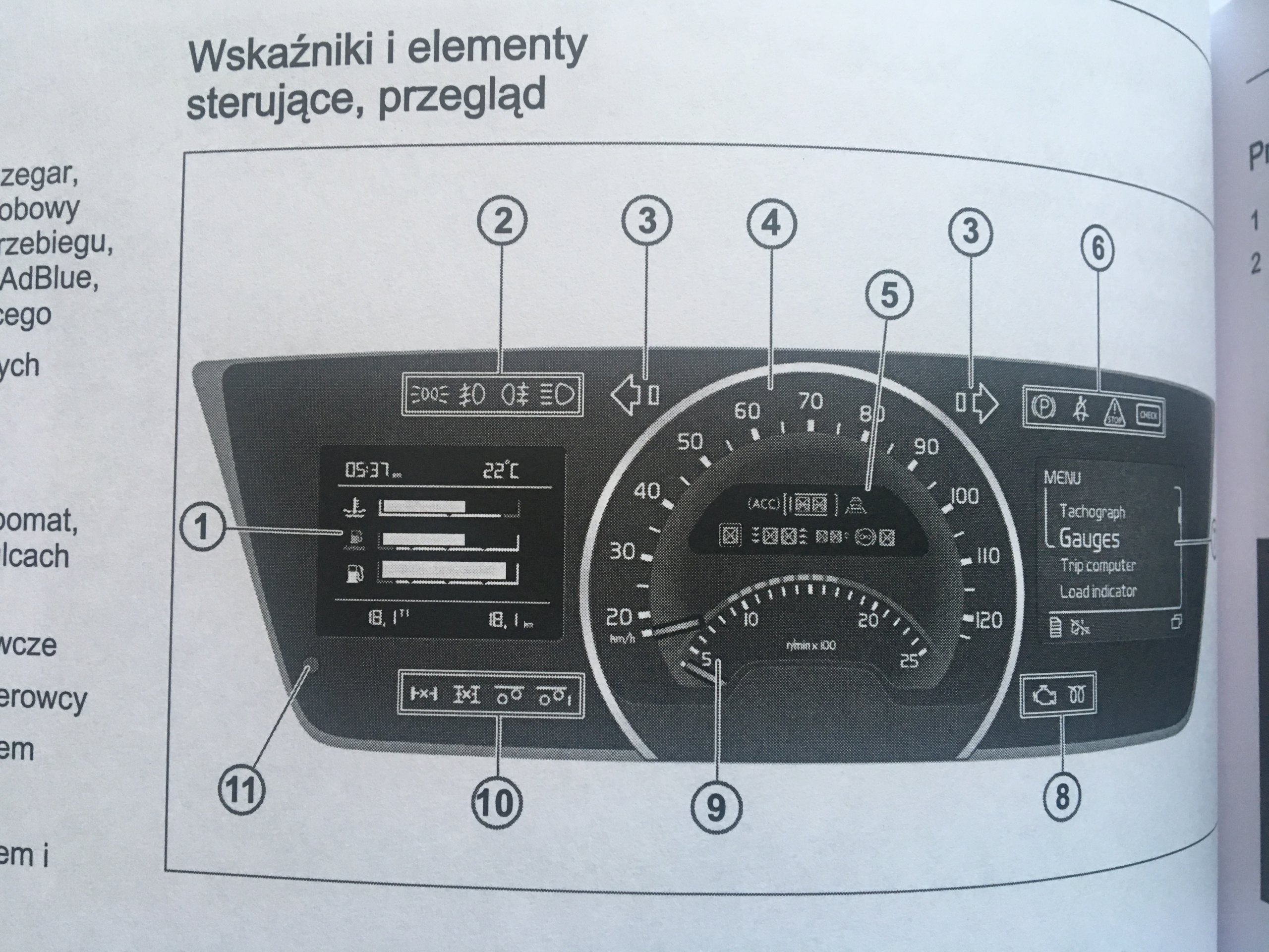 VOLVO FM polska instrukcja obsługi modele 2012