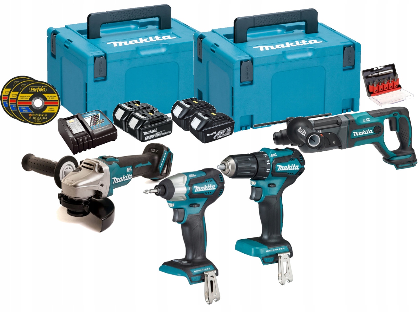 Набор аккумуляторного инструмента в кейсе. Аккумуляторный инструмент dewalt 18v. Набор макита 5 в 1 аккумуляторный. Набор инструментов деволт 7 инструментов. Набор аккумуляторного инструмента sturm.