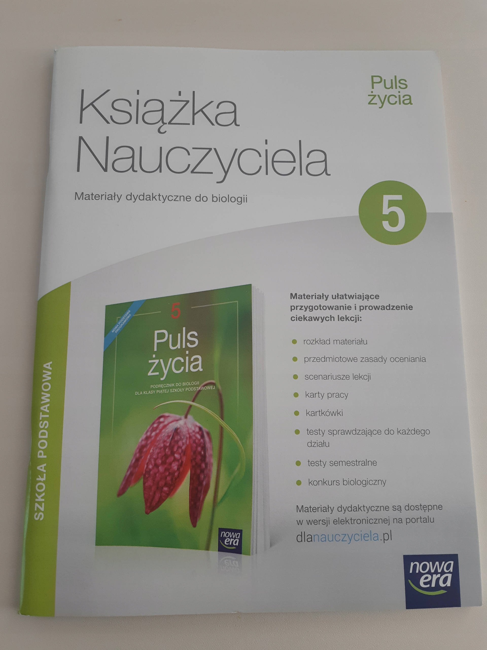 Podręcznik Puls życia Klasa 5 Puls życia 5 sprawdziany nauczyciela testy 2018 - 7537486393