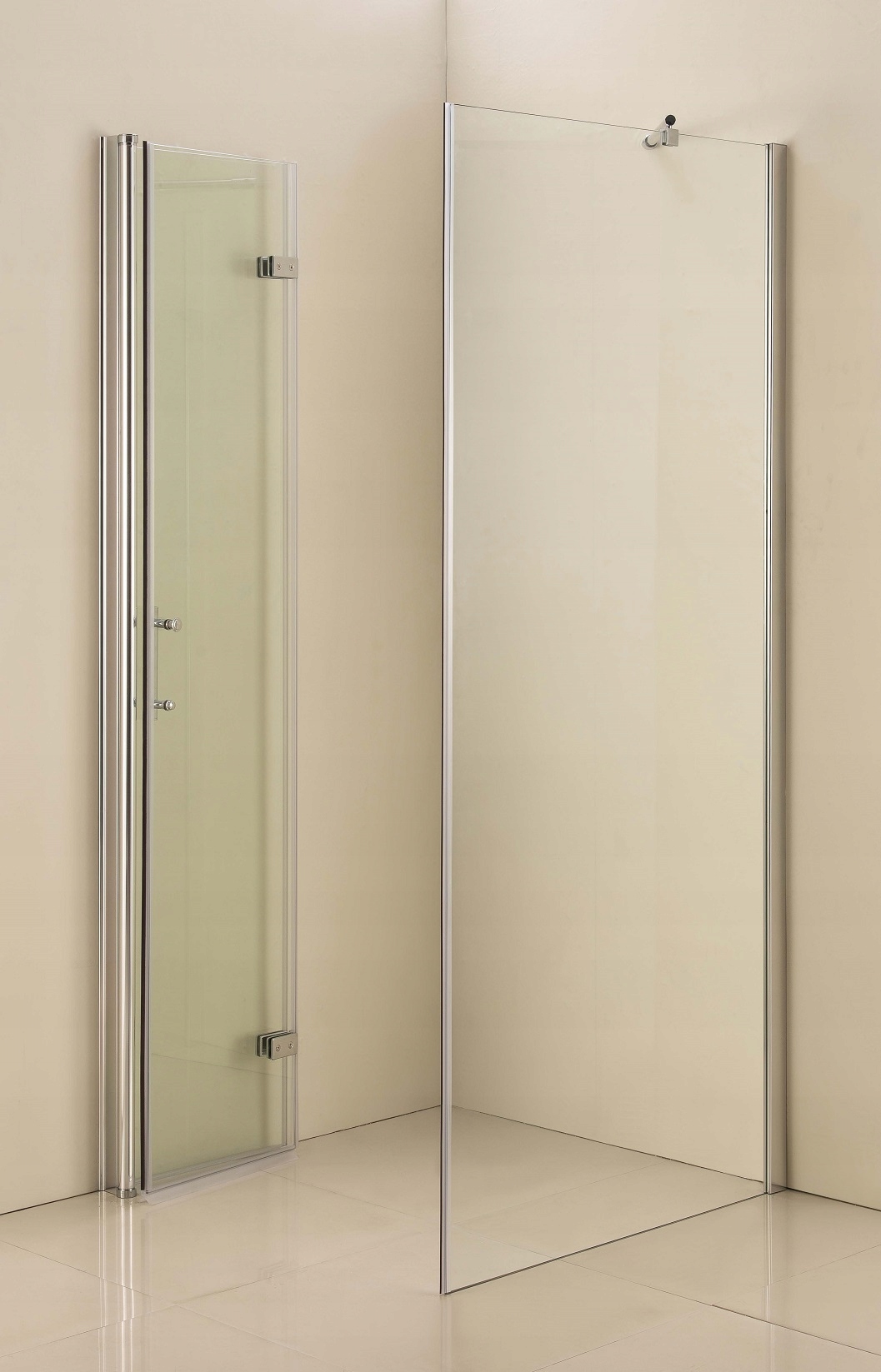 SKŁADANE Drzwi Kabina Prysznicowa 80x80 ze zwrotu - 7767162409