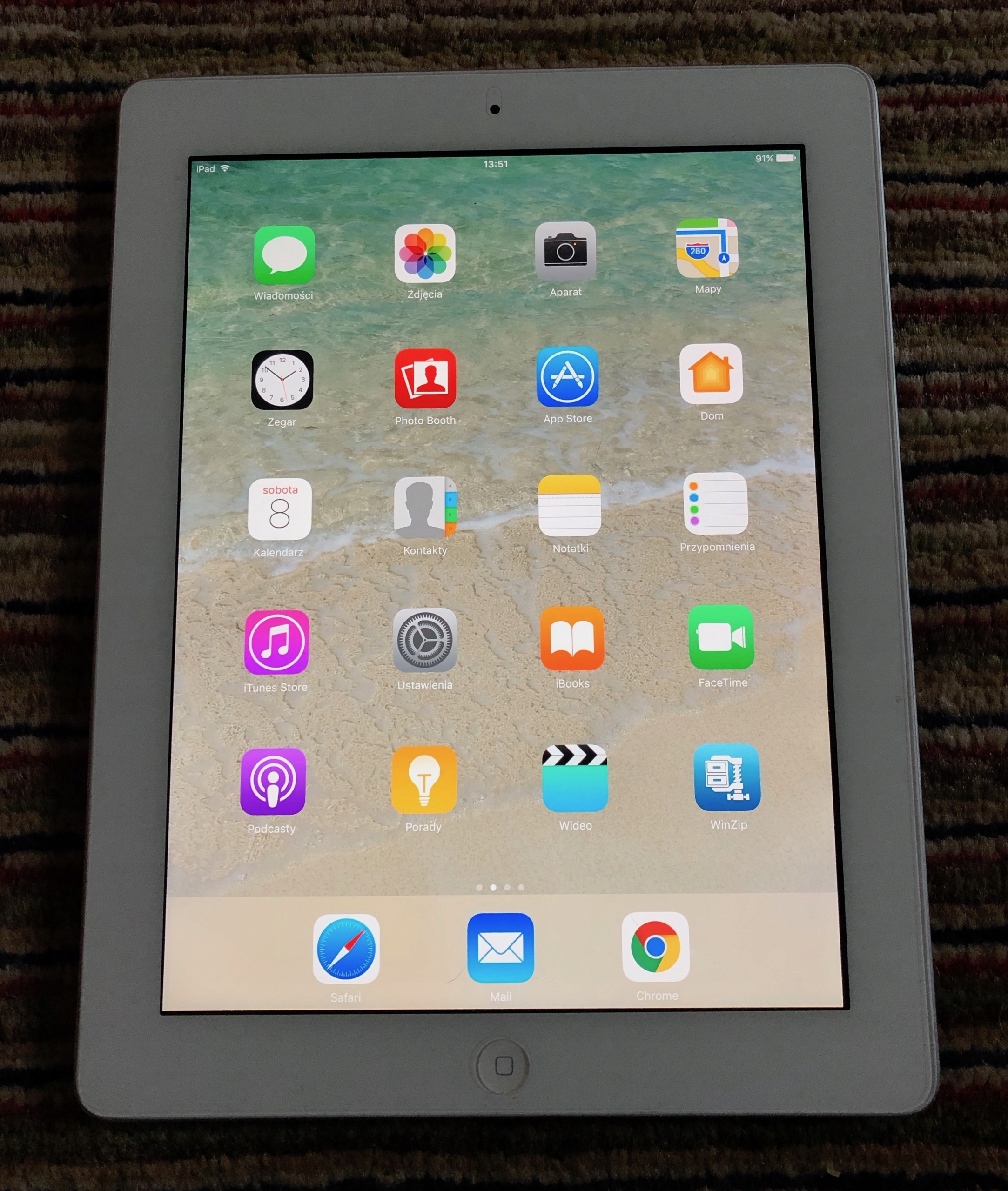 Apple iPad 4 A1458 Wi-Fi 32 GB White - 7909079615 - oficjalne archiwum