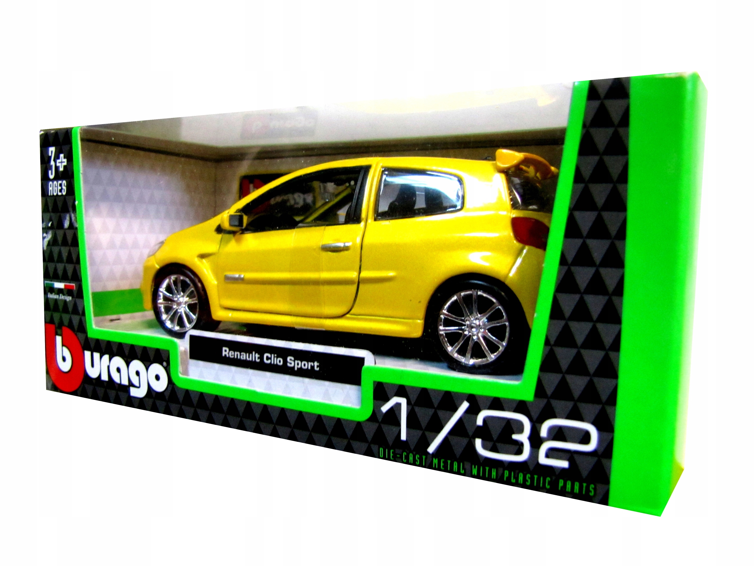 NIKKO Renault Clio Sport ラジコンカー 1/14 Nikko Renault Clio Sport 1/14 RC Car [Junk] - Unverified