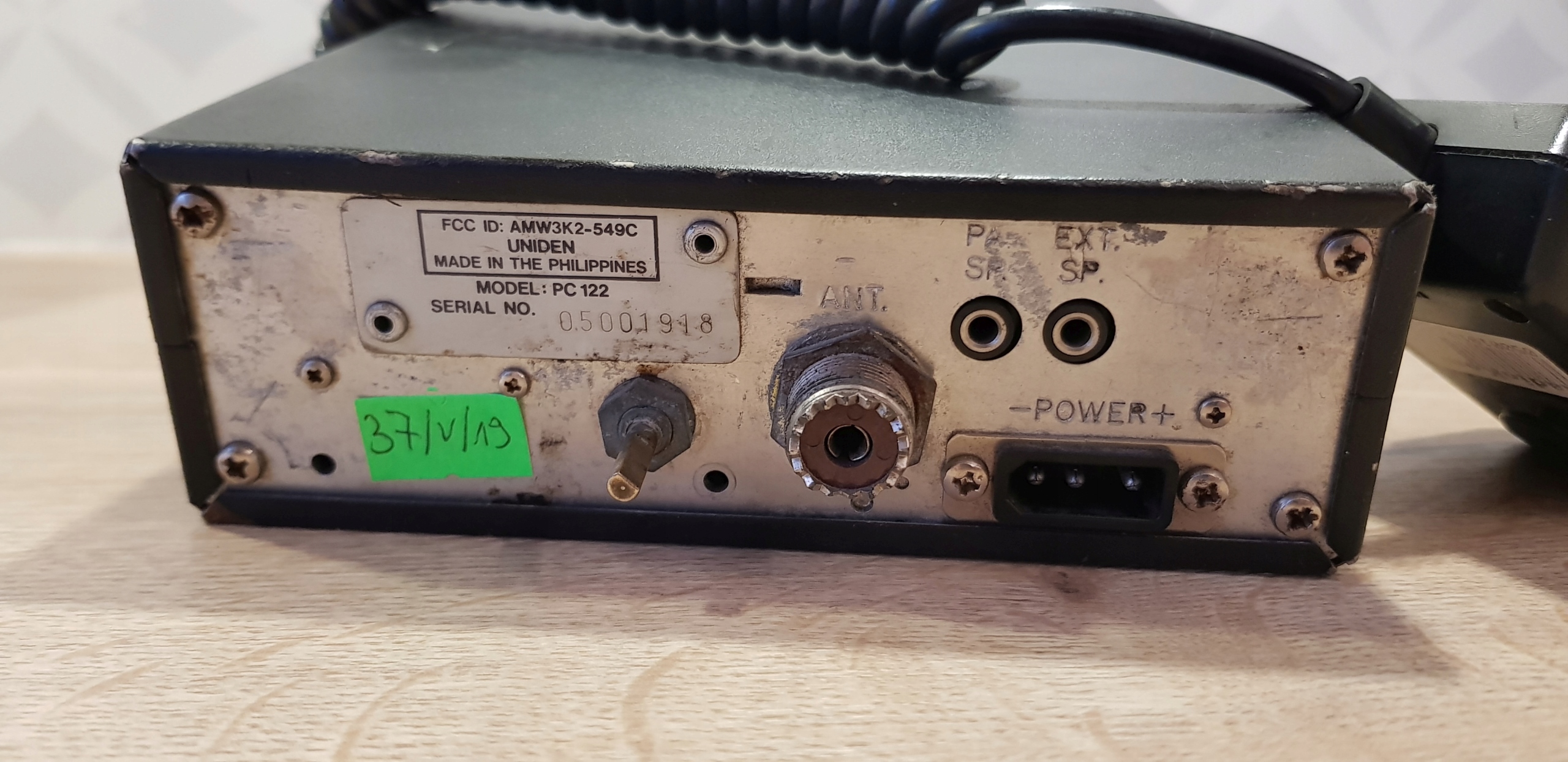 UNIDEN PC122 PC122 Radio CB Połówki 7906341629 oficjalne archiwum