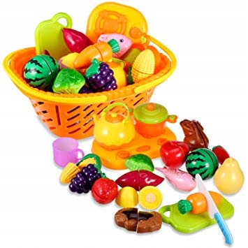 Zabawki Cooljoy Kuchnia Owoce Warzywa 12 Części Zabawki Cooljoy Kuchnia Owoce Warzywa 12 Części
