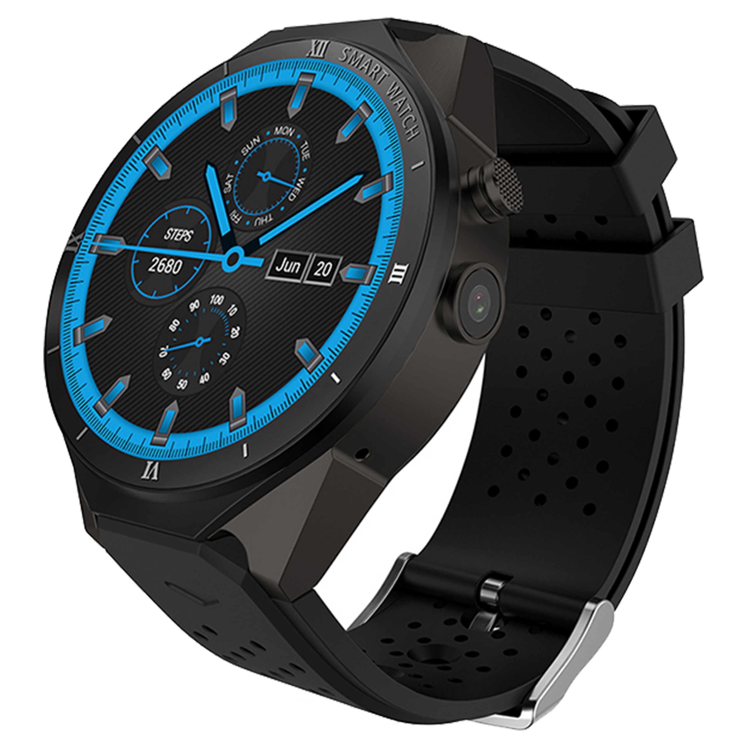 SMARTWATCH KW88 PRO ANDROID 7 SIM 1/16GB BLUETOOTH - 7708483143 - oficjalne archiwum allegro